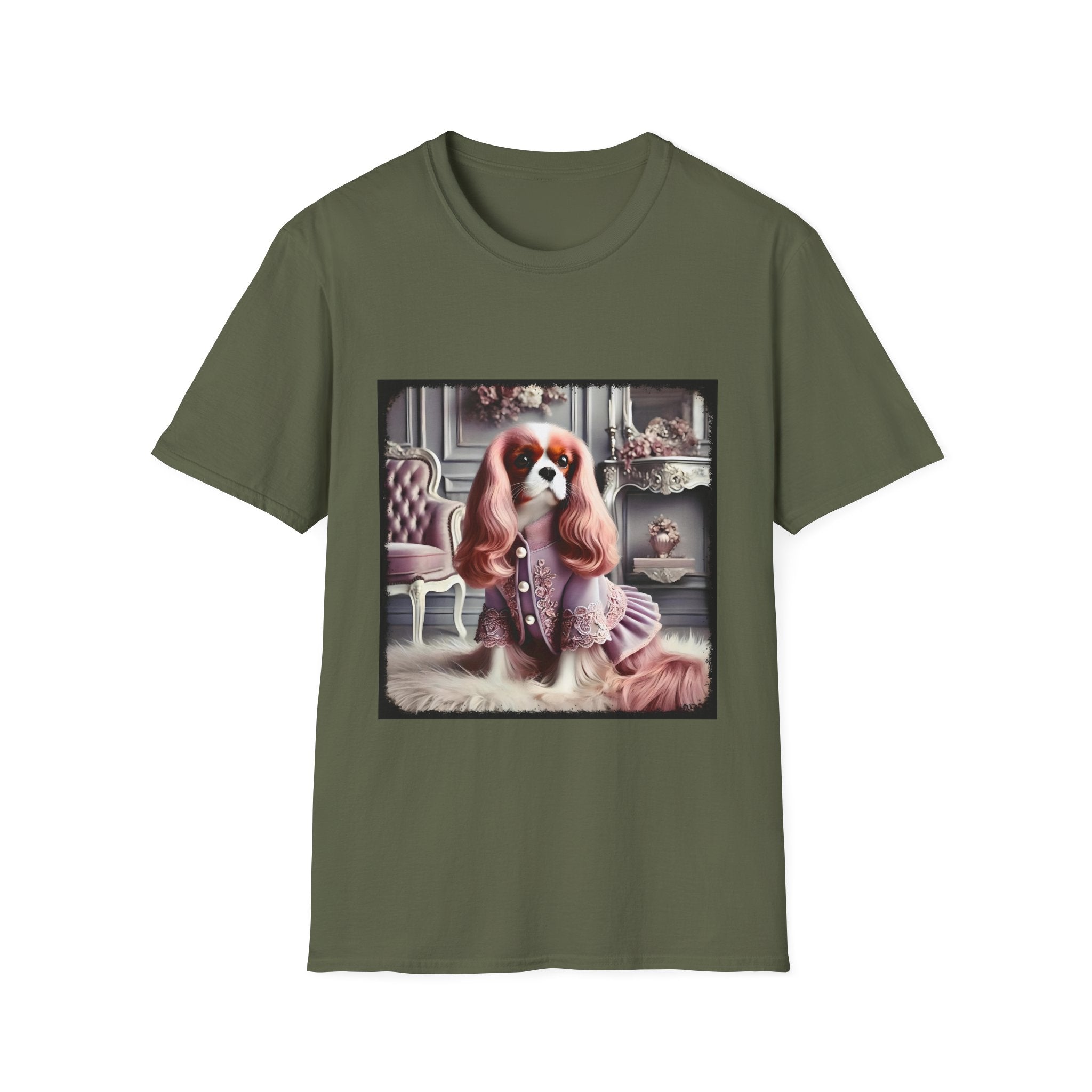 Cavalier King Charles Spaniel Posh Pup | Unisex Dog T-Shirt