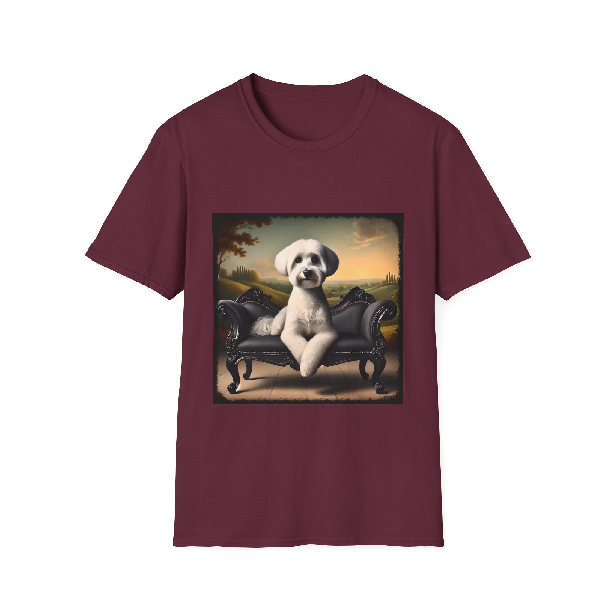 Havanese Posh Portrait |  Unisex Dog T-Shirt