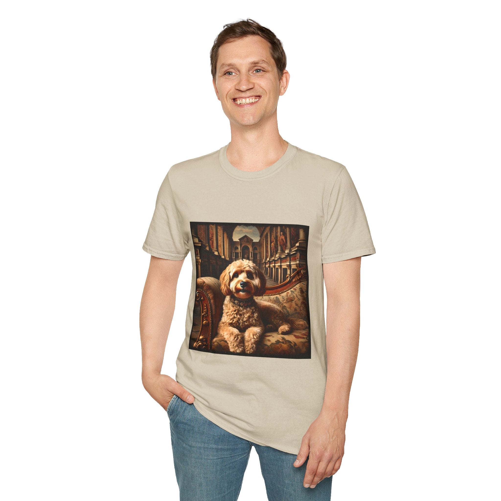 Cavapoo Dashing Duke | Unisex Dog T-Shirt