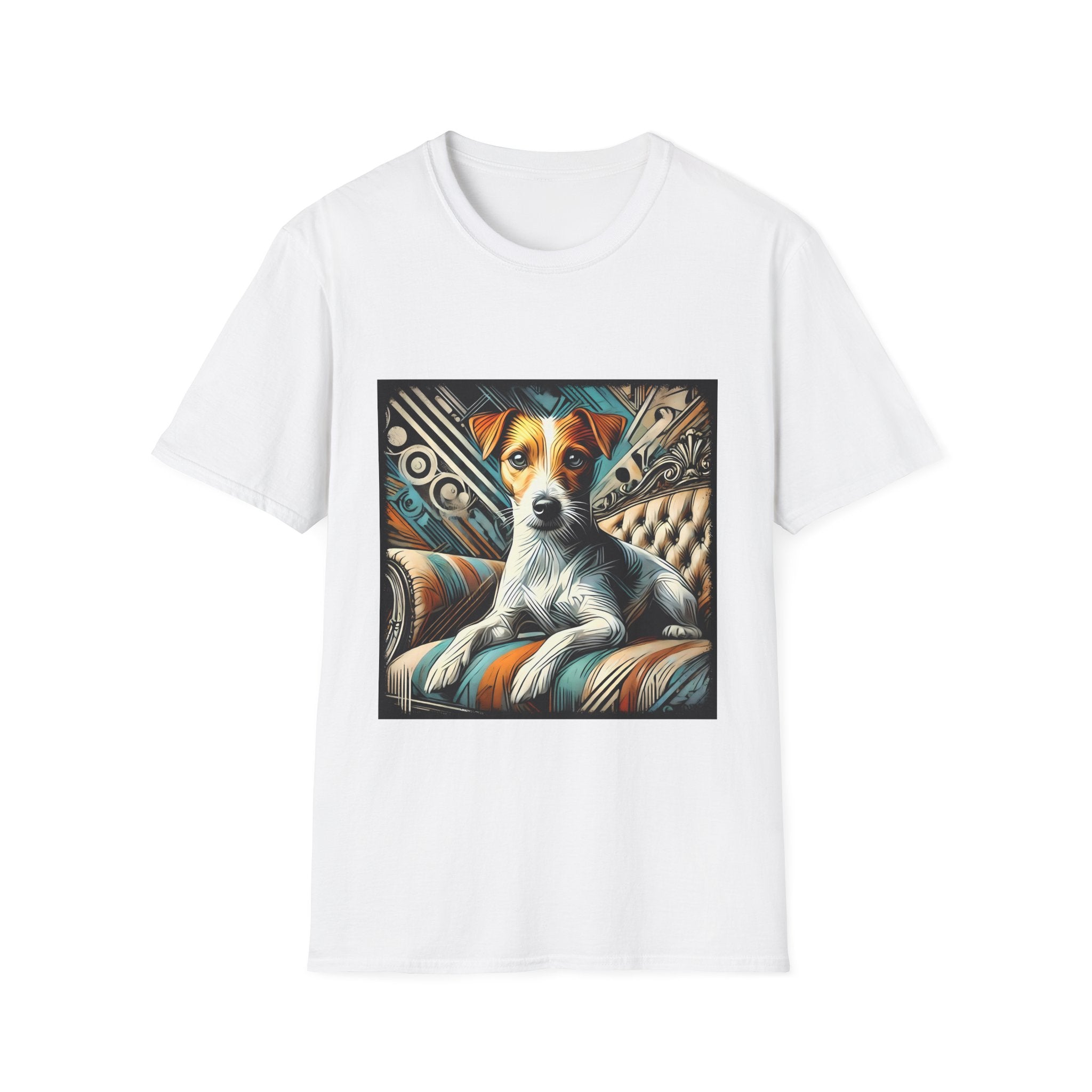 Jack Russell Terrier Warm Rebel | Unisex Dog T-Shirt