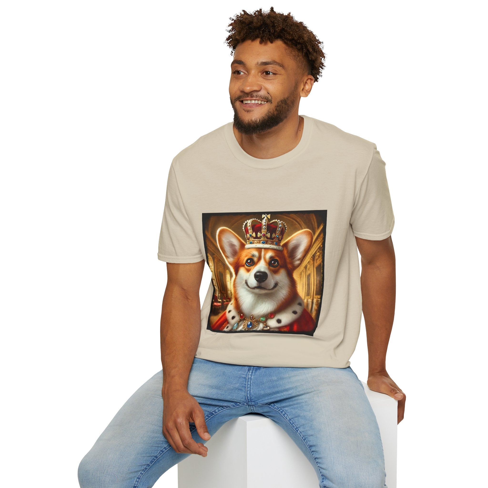 Pembroke Welsh Corgi Majestic Muse | Unisex Dog T-Shirt