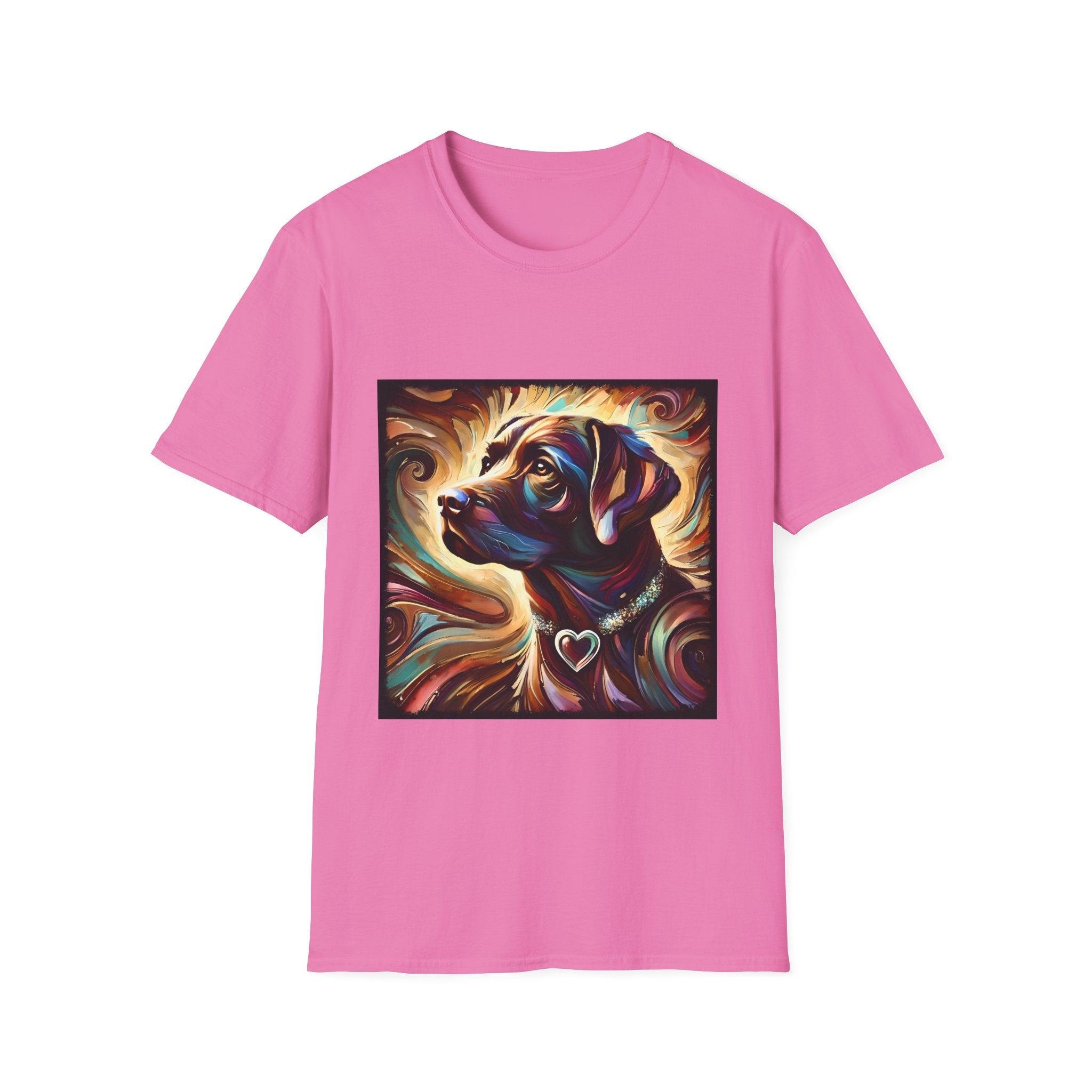 Labrador Retriever Warm Heart Swirl | Unisex Dog T-Shirt