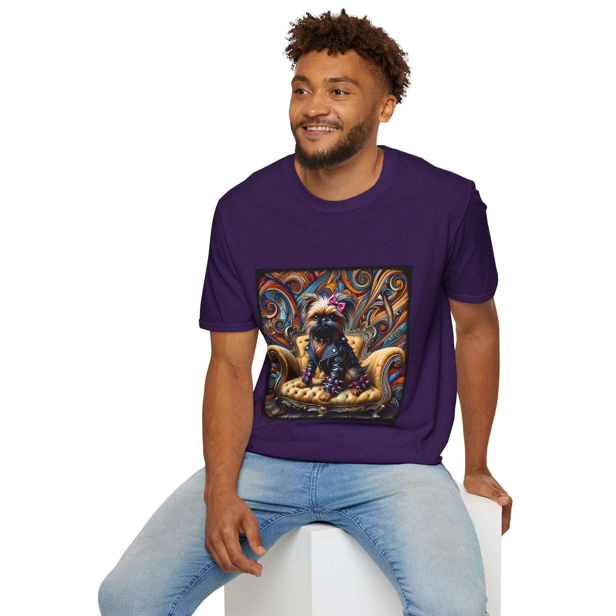 Brussels Griffon Bold Rocker | Unisex Dog T-Shirt