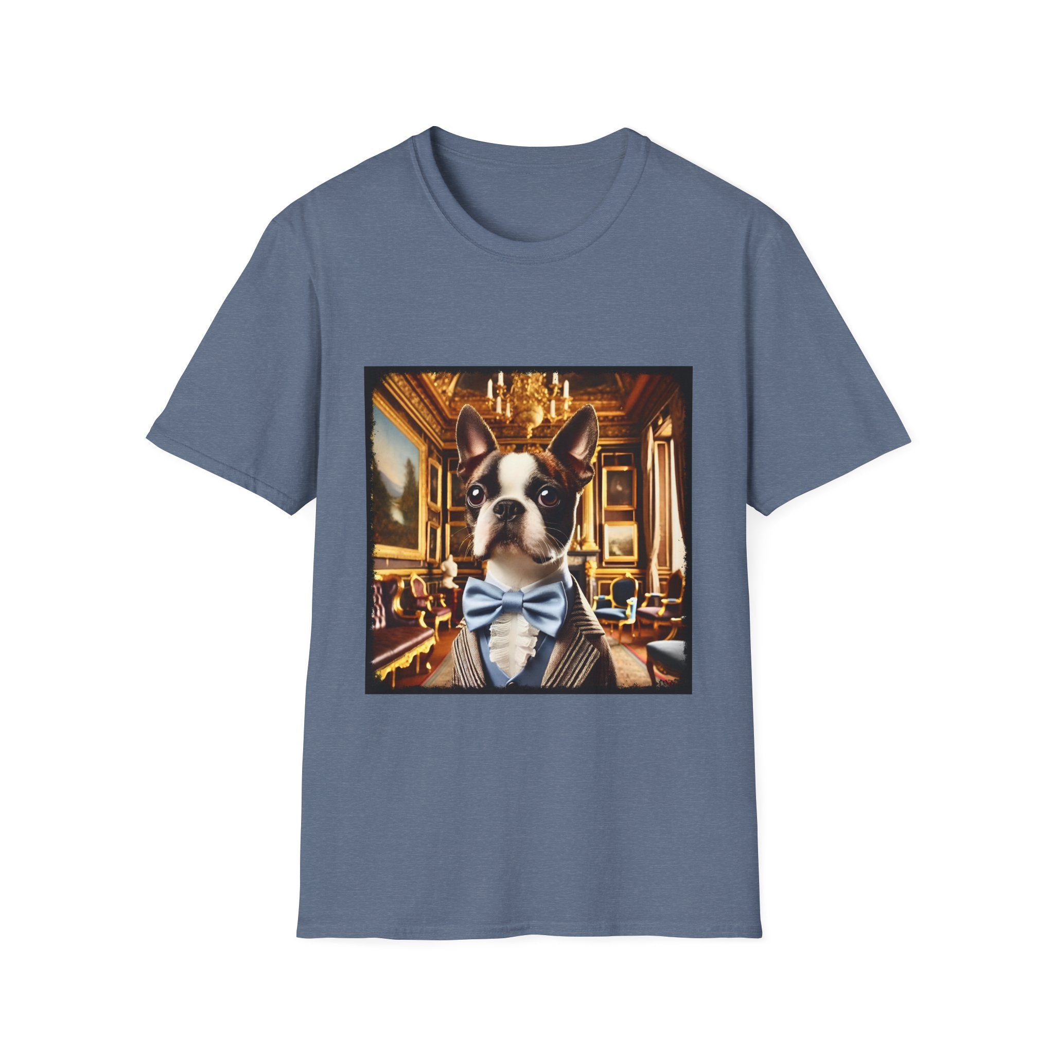 Boston Terrier premium cotton t‑shirt