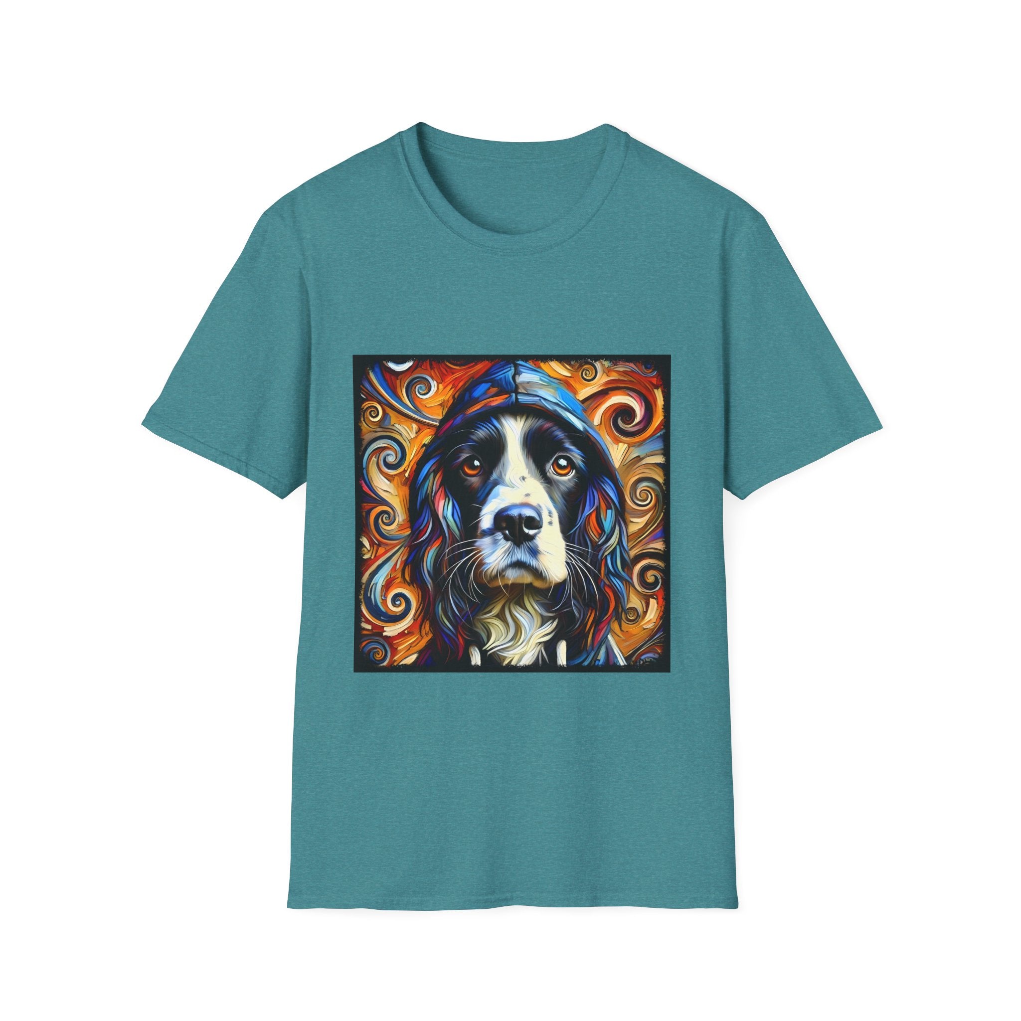 English Springer Spaniel Relaxed Swirl | Unisex Dog T-Shirt