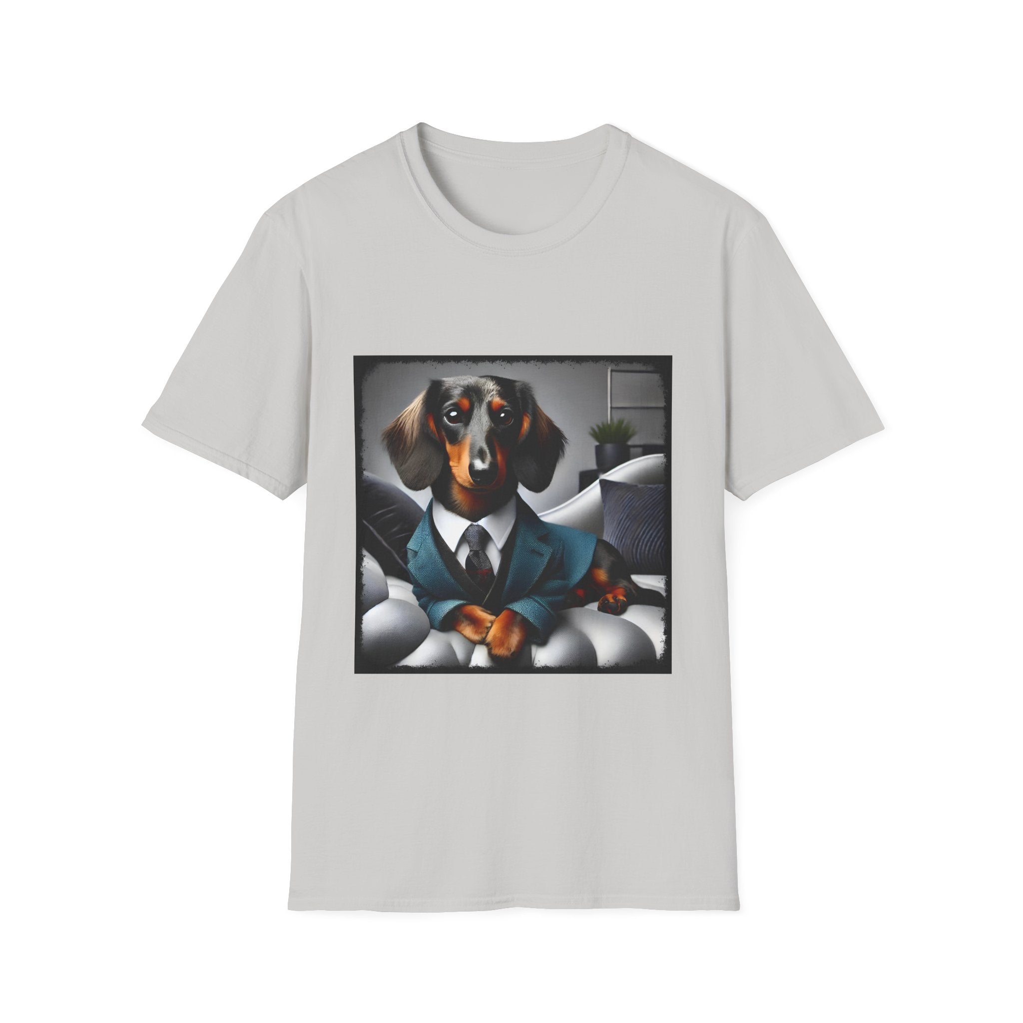 Dachshund Cool Collar | Unisex Dog T-Shirt