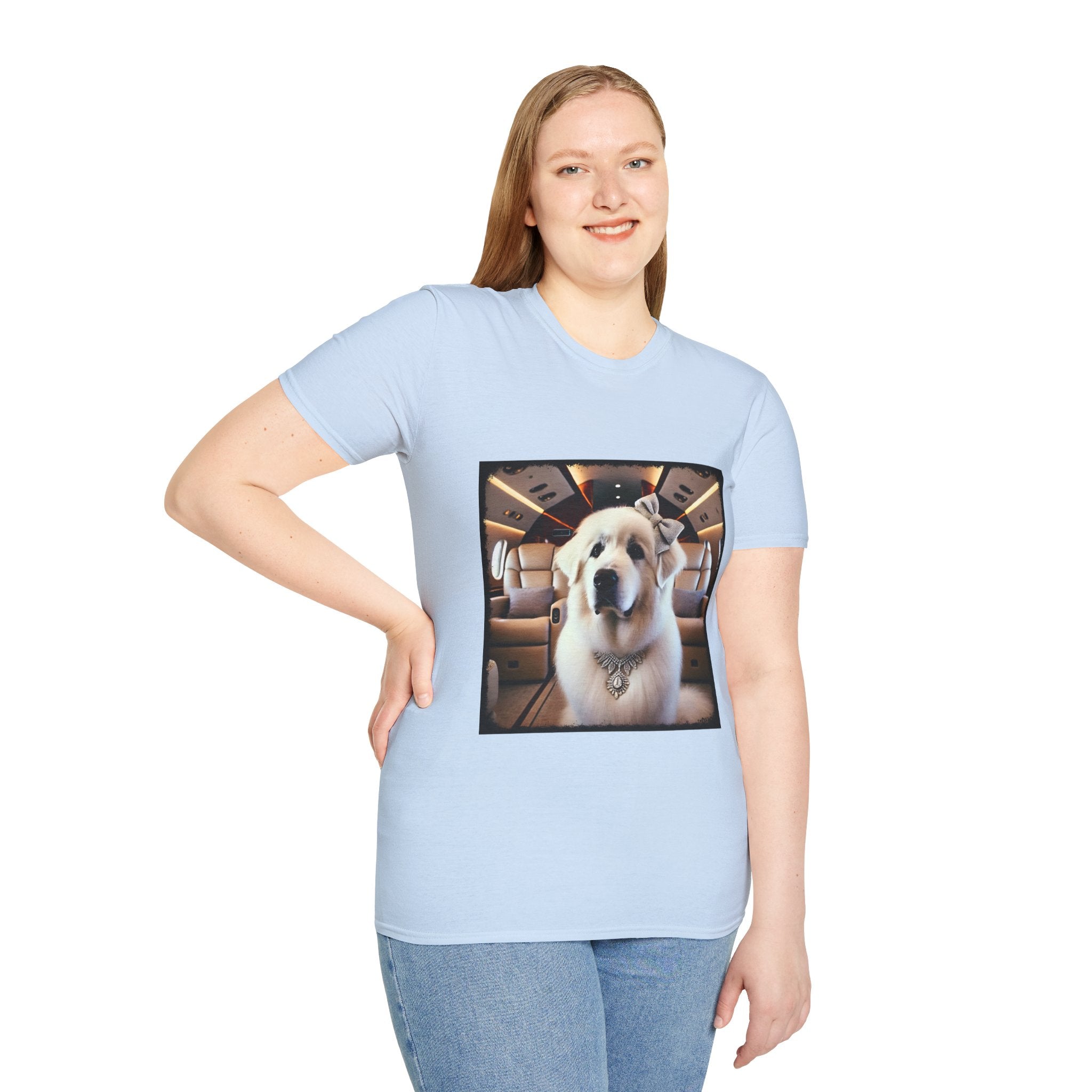 Great Pyrenees Jet Setter | Unisex Dog T-Shirt