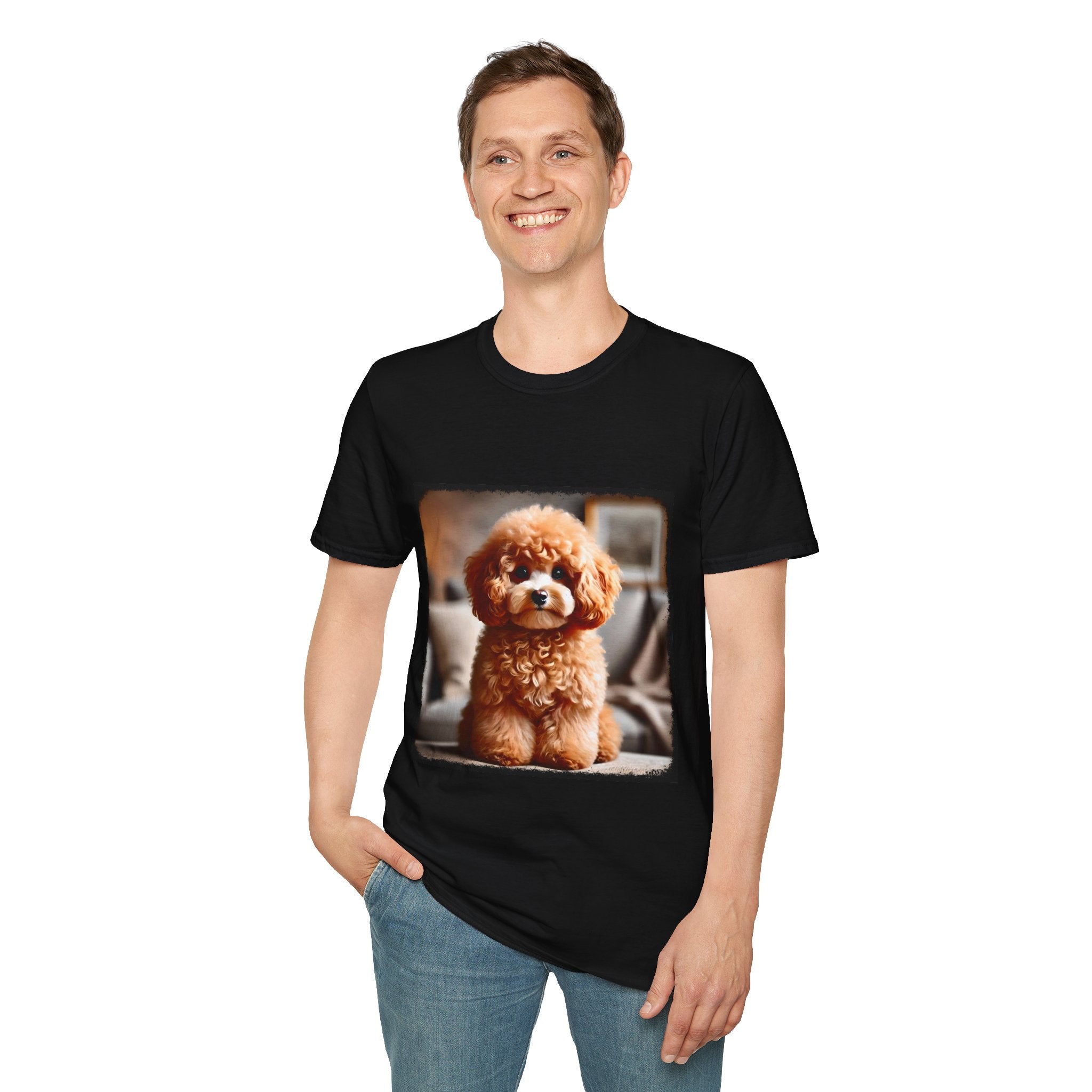 Poodle Plush Angel | Unisex Dog T-Shirt