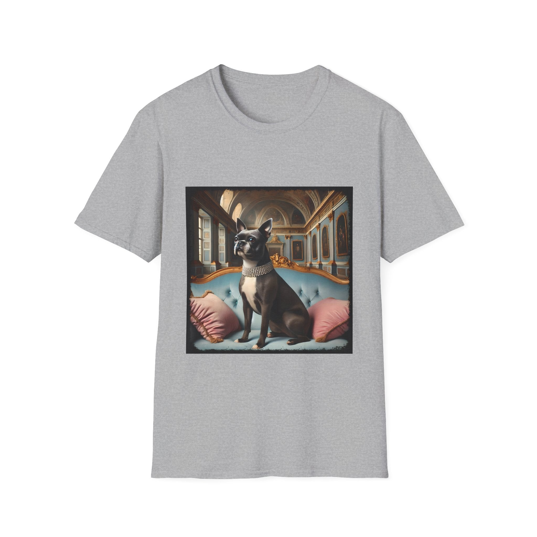 Boston Terrier Blue Baroness | Unisex Dog T-Shirt