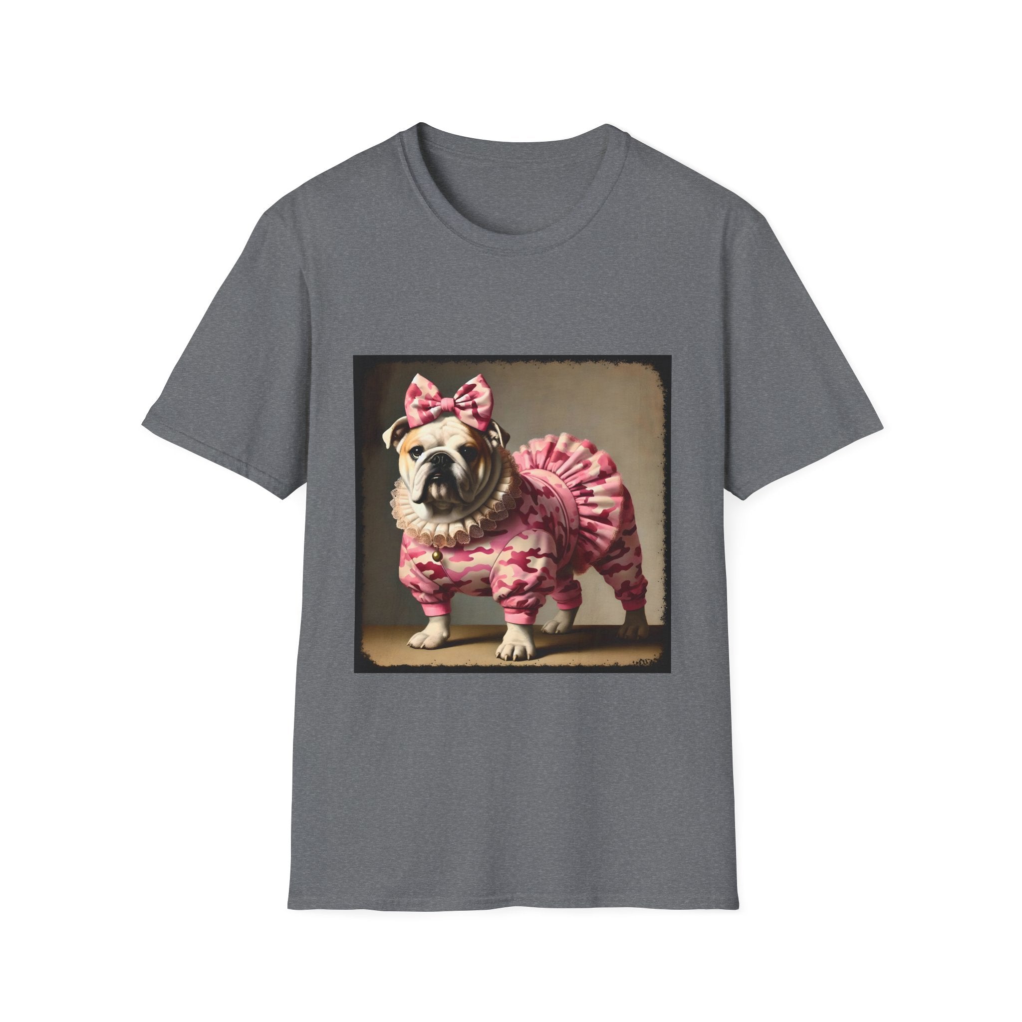 Bulldog Camo Cutie II | Unisex Dog T-Shirt