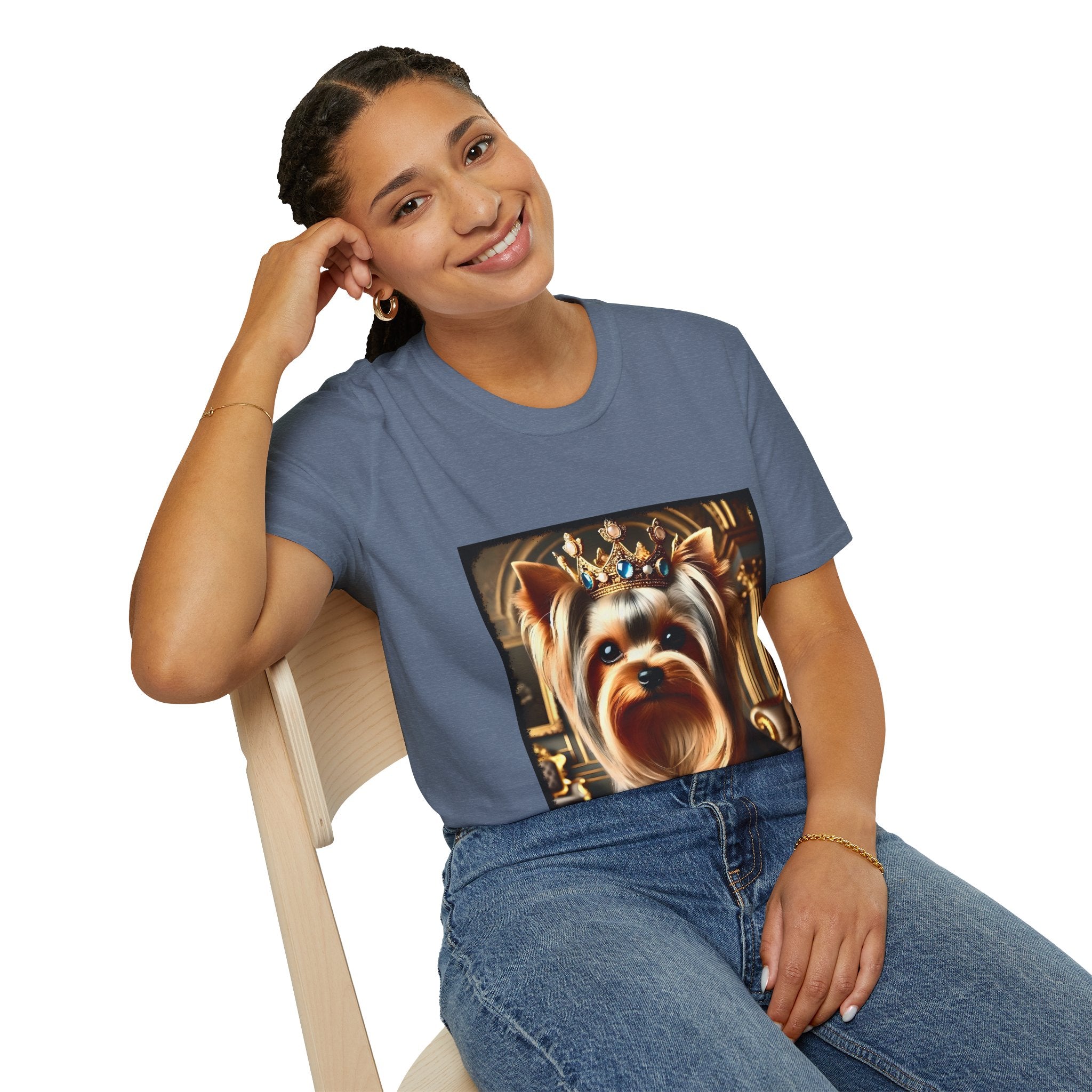 Yorkshire Terrier Royal Reign | Unisex Dog T-Shirt