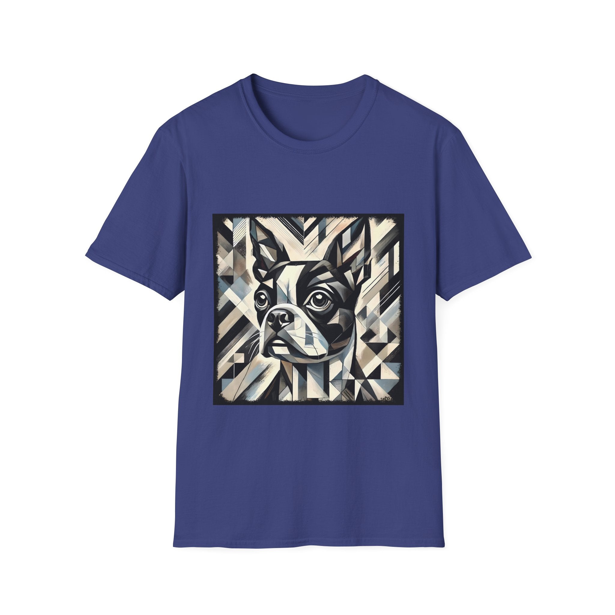 Boston Terrier Geometric | Unisex Dog T-Shirt