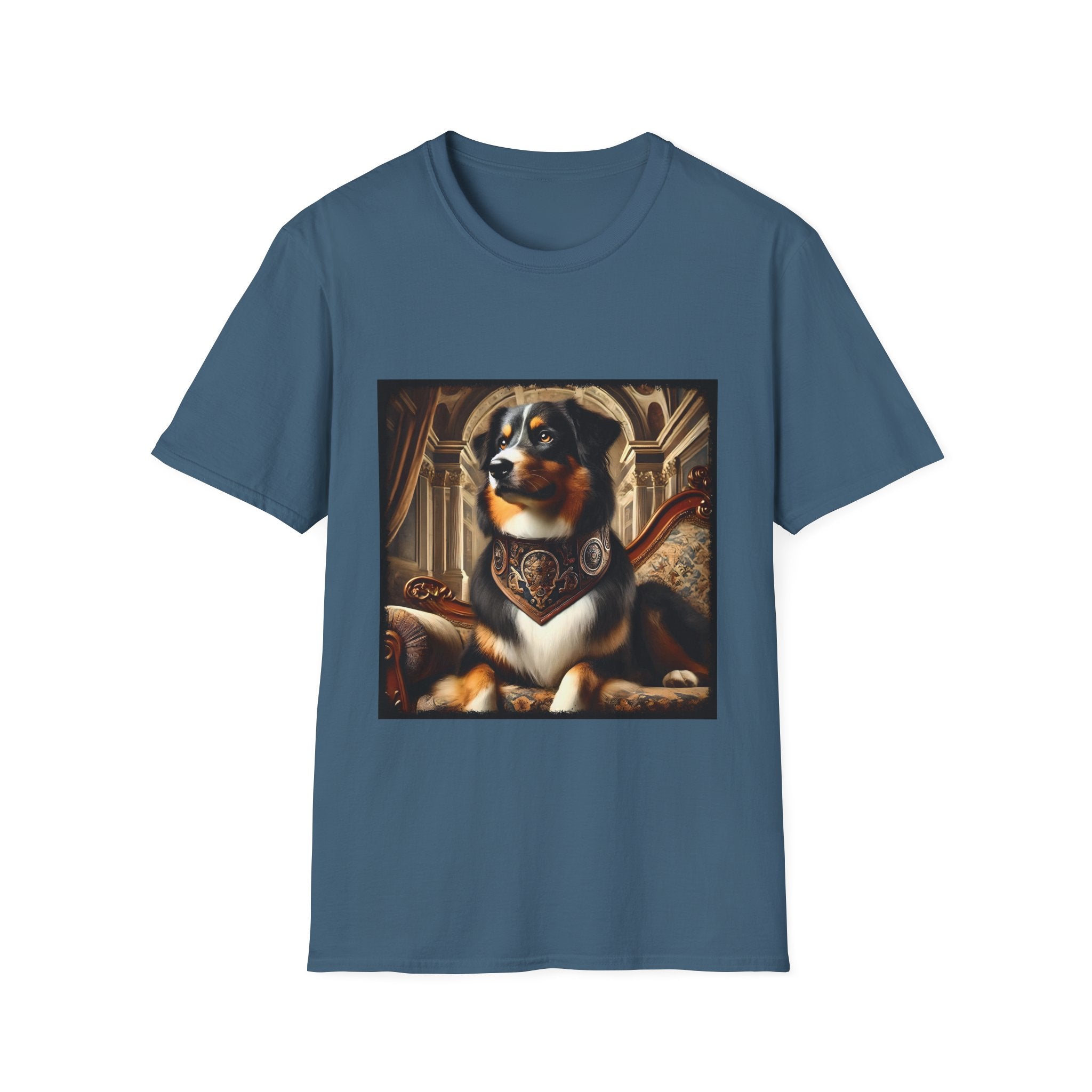 Australian Shepherd Posh Prince | Unisex Dog T-Shirt
