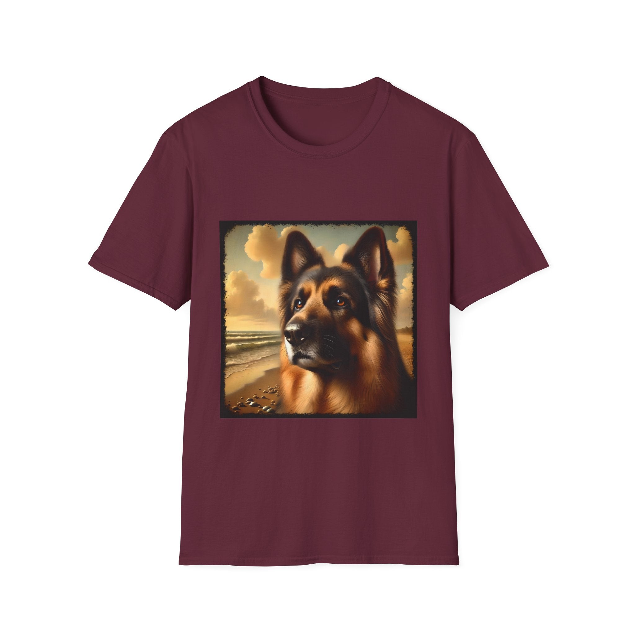 German Shepherd Beach Classic | Unisex Dog T-Shirt