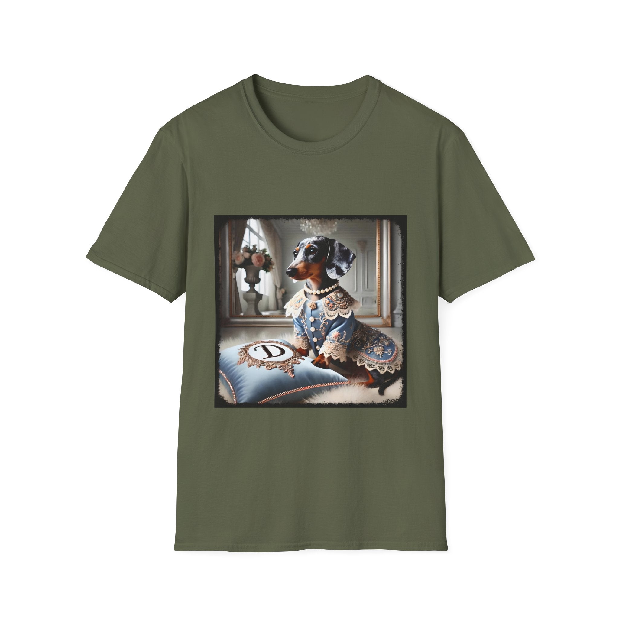 Dachshund Glamour Chic | Unisex Dog T-Shirt