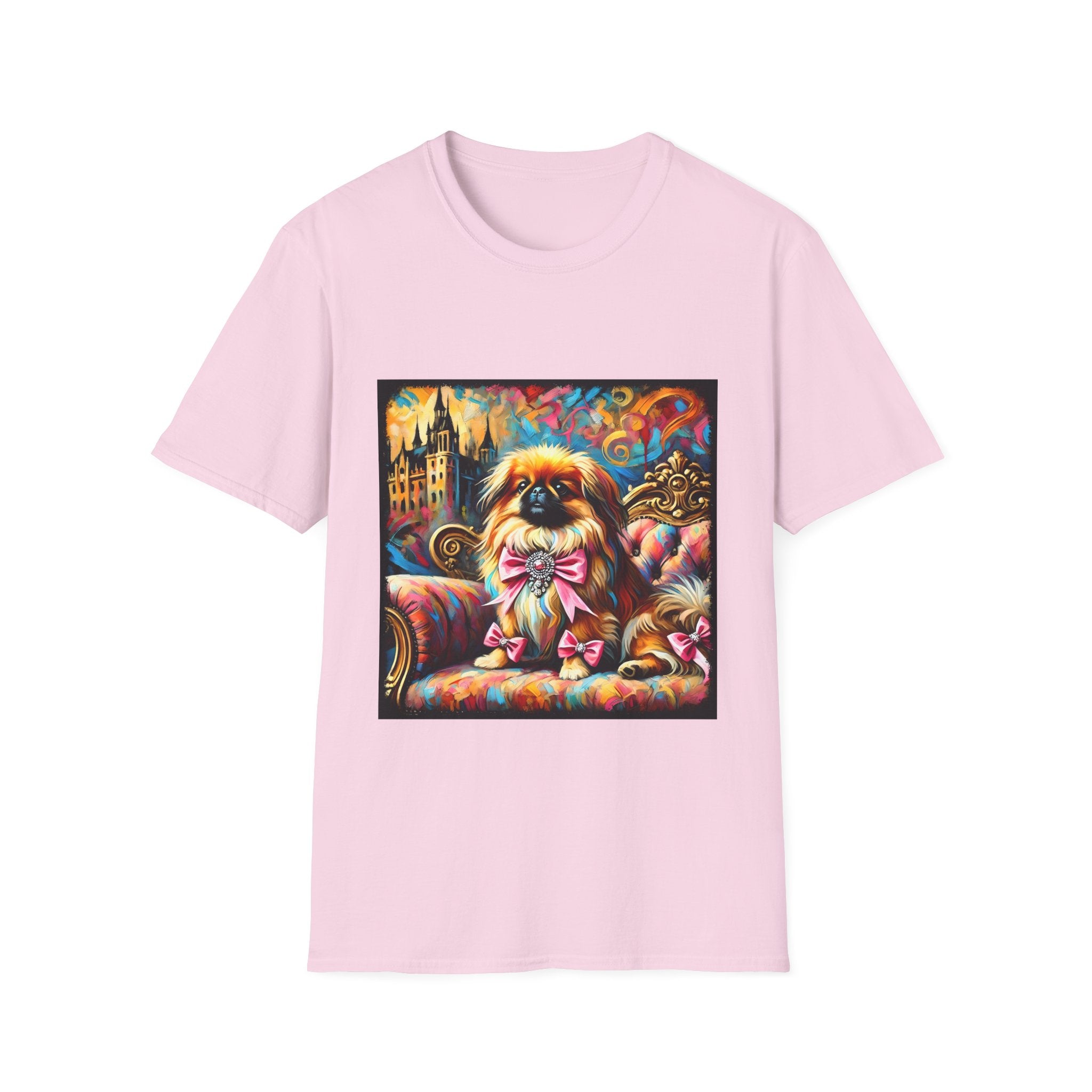 Pekingese Diamond Princess Classic | Unisex Dog T-Shirt