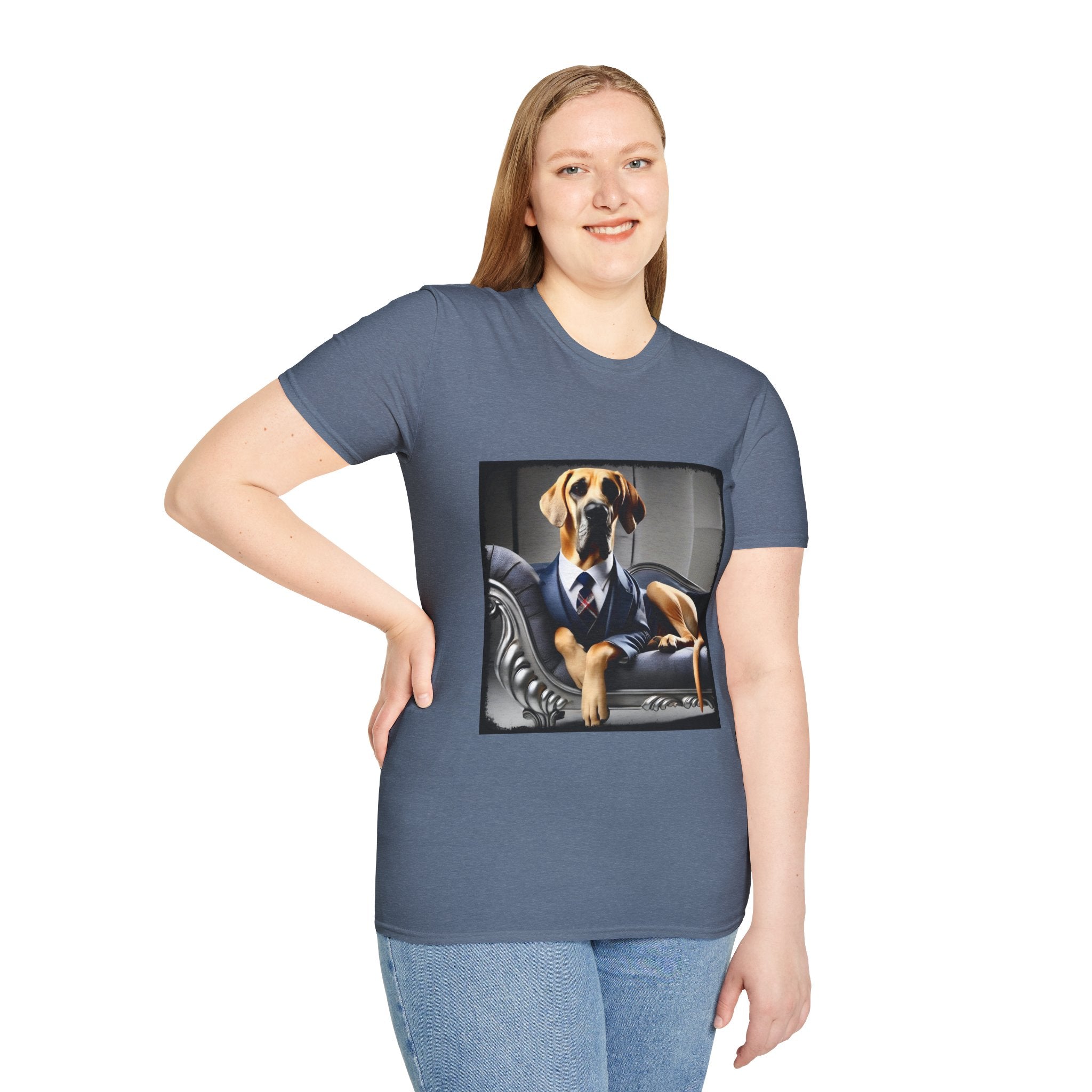 Great Dane Sharp Gent | Unisex Dog T-Shirt