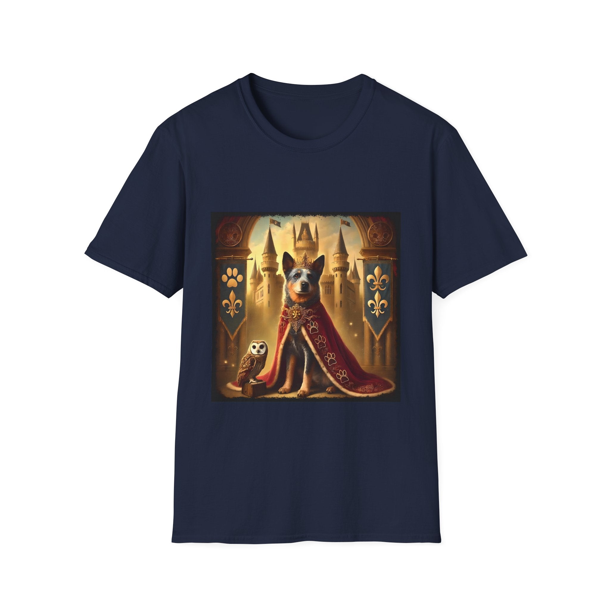 Australian Cattle Dog Velvet King | Unisex Dog T-Shirt