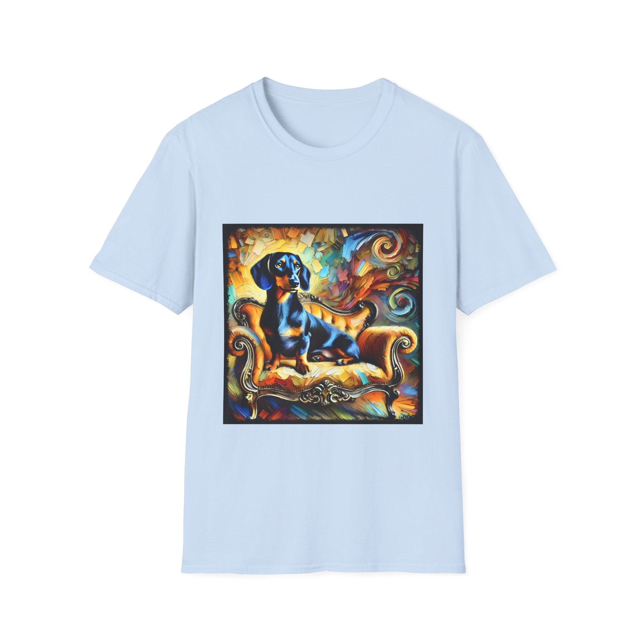 Dachshund Bold Swirl | Unisex Dog T-Shirt