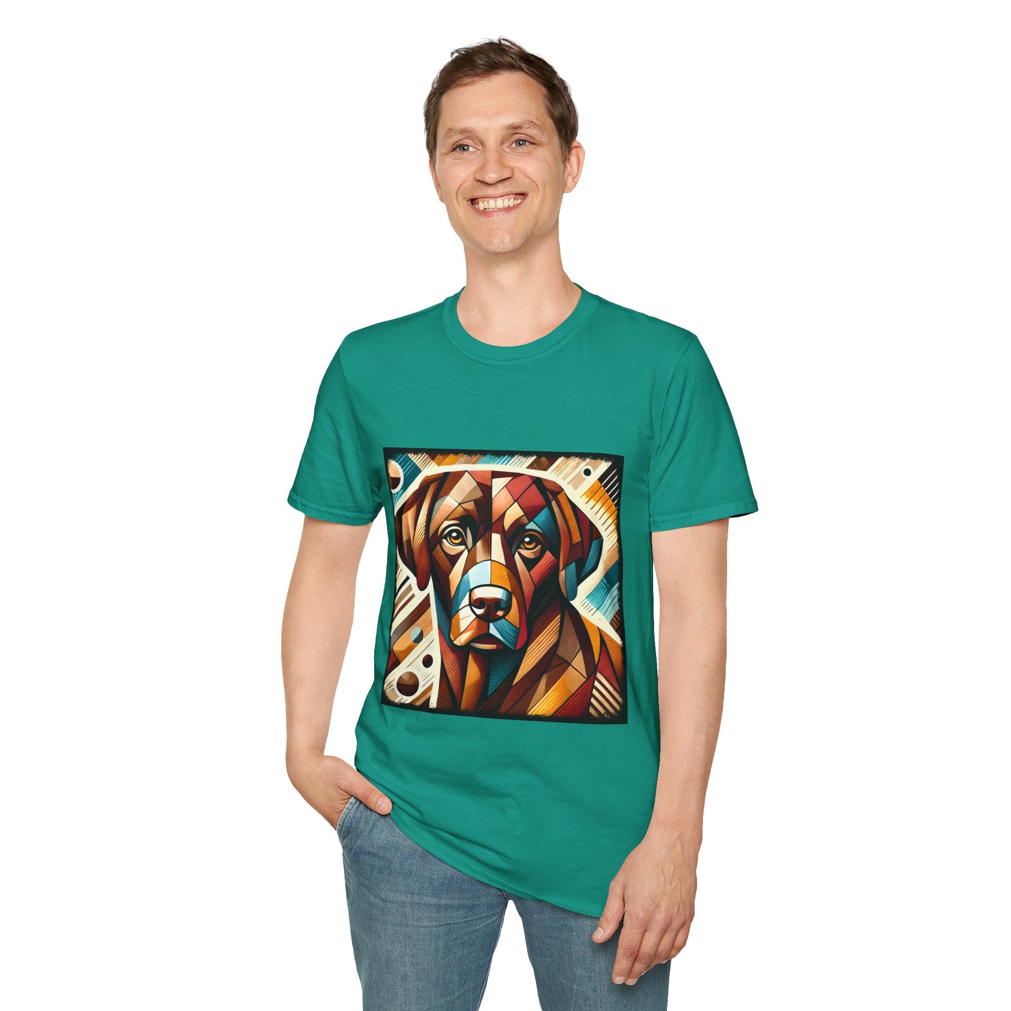 Labrador Retriever Bold Geometric | Unisex Dog T-Shirt