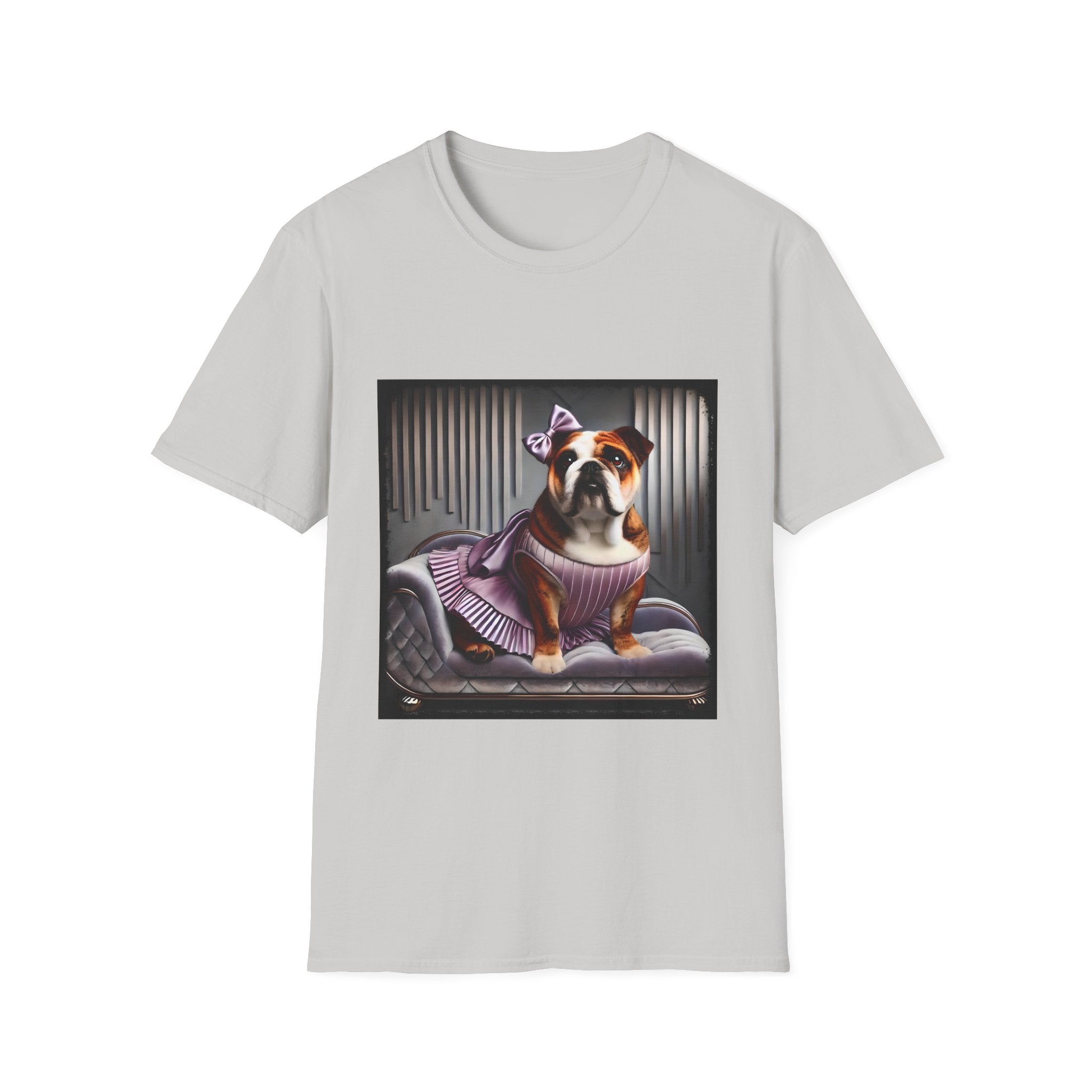 Bulldog Lilac Lovey | Unisex Dog T-Shirt