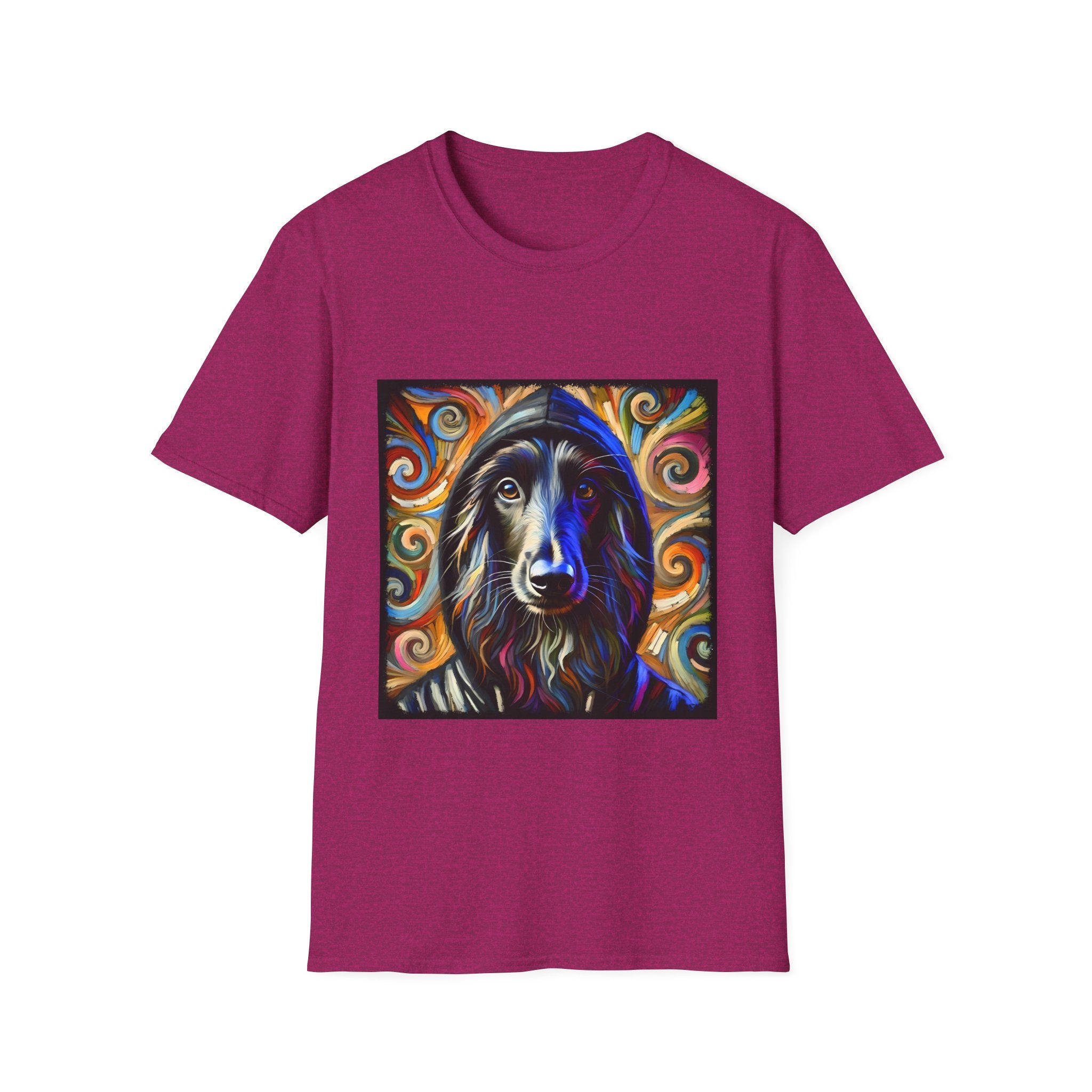 Afghan Hound Hoodie Swirl | Unisex Dog T-Shirt