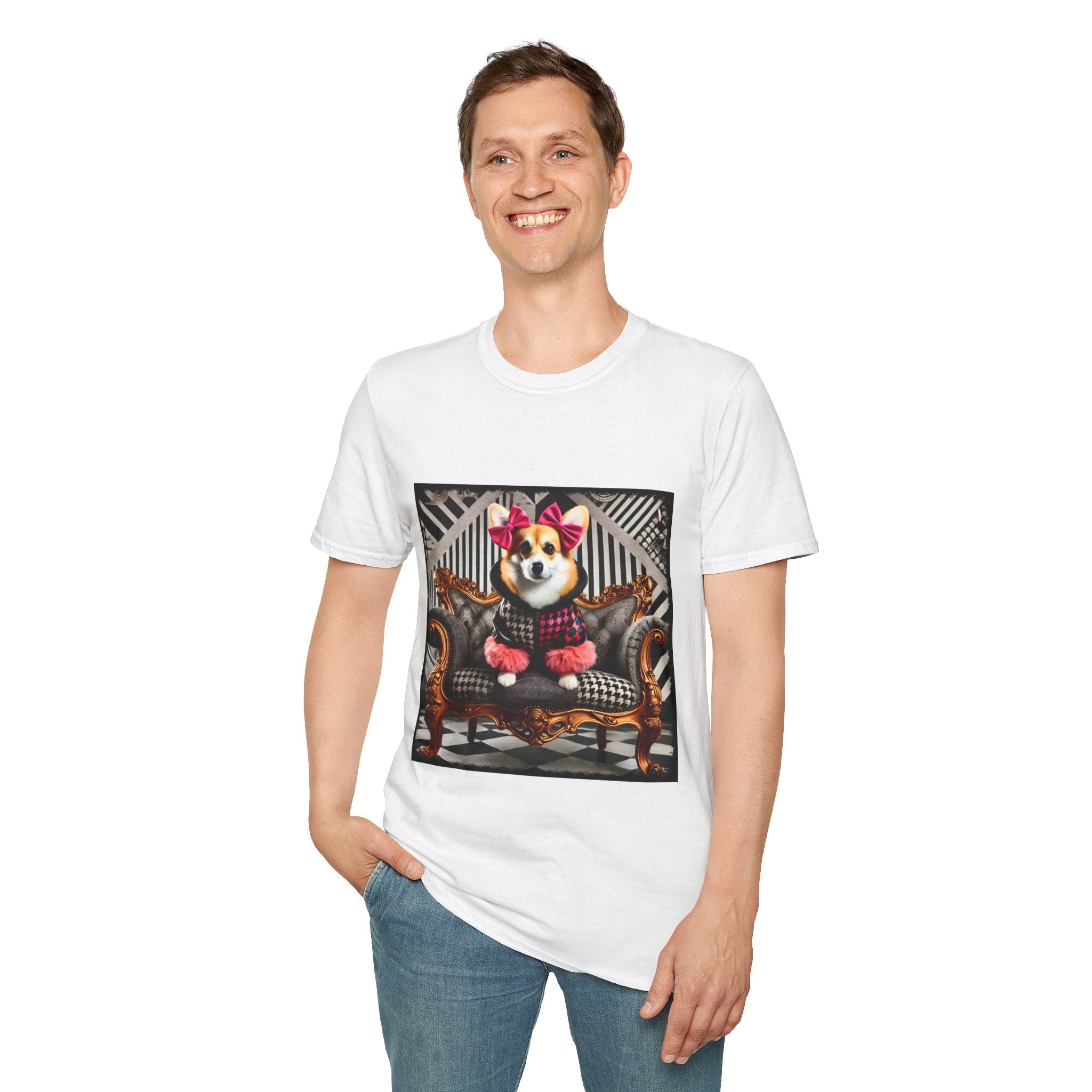 Pembroke Welsh Corgi Bold Rebel | Unisex Dog T-Shirt