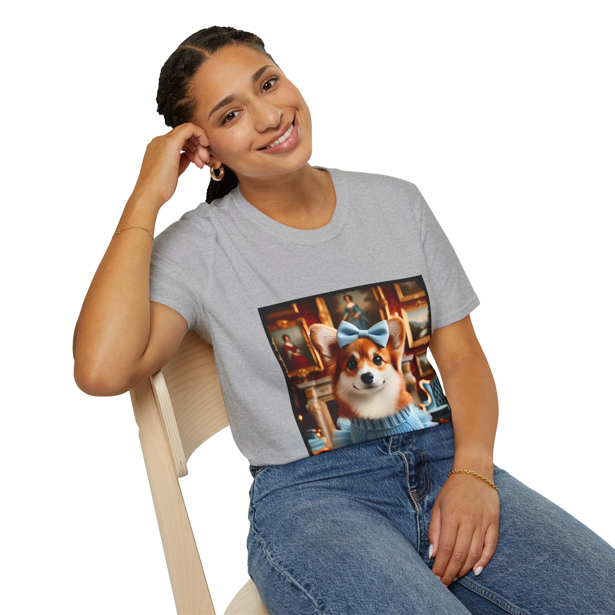 Pembroke Welsh Corgi Style Muse | Unisex Dog T-Shirt