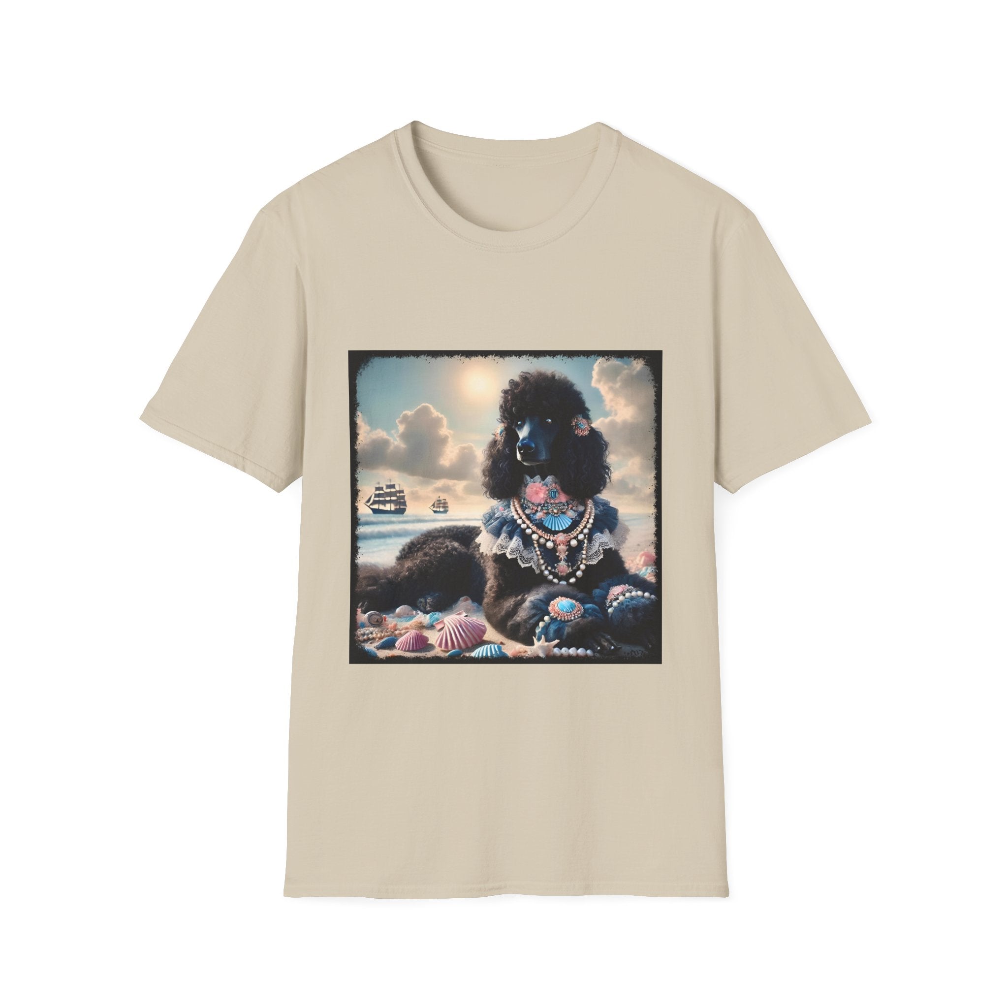 Poodle Beach Babe | Unisex Dog T-Shirt