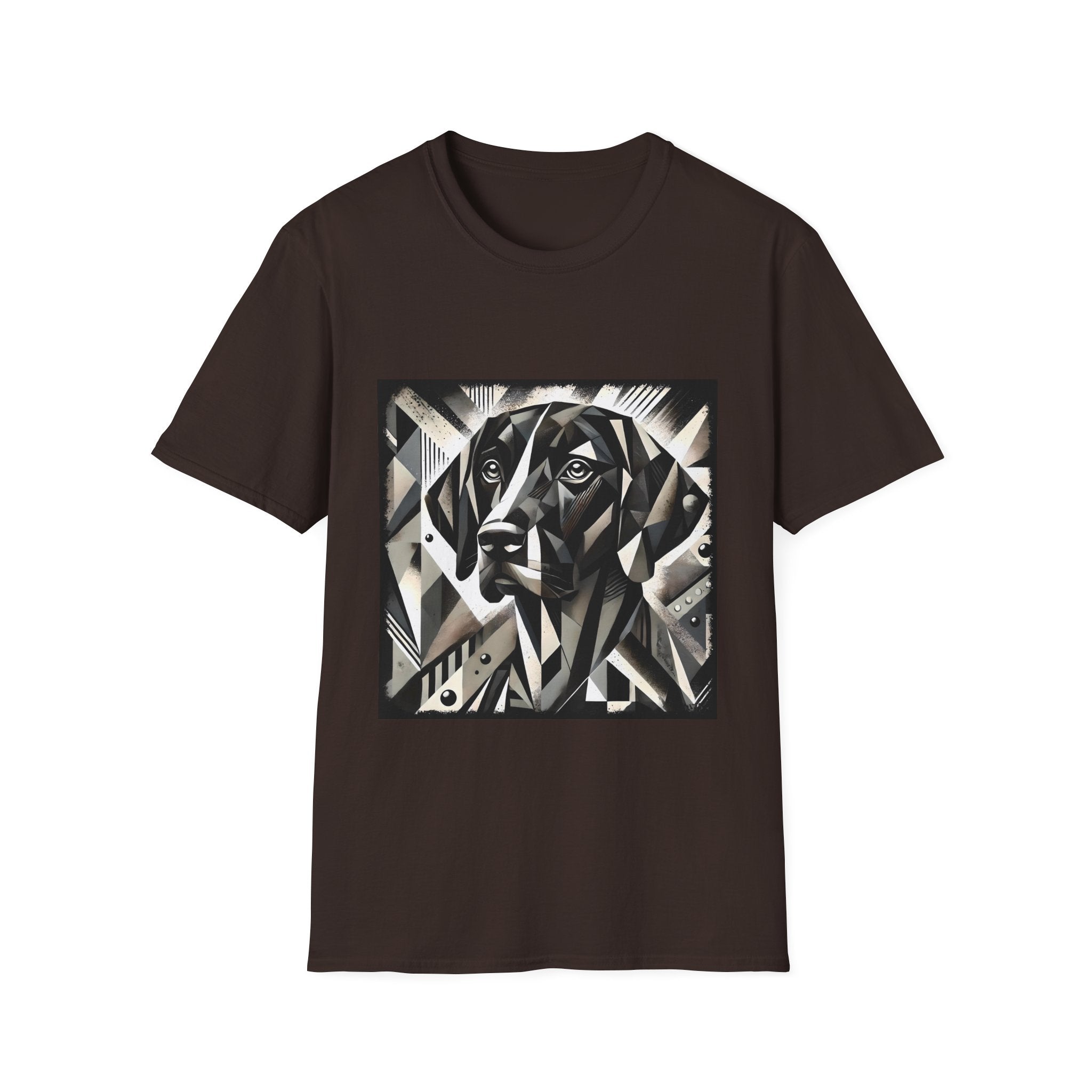 German Shorthaired Pointer B&W Geometric  | Unisex Dog T-Shirt