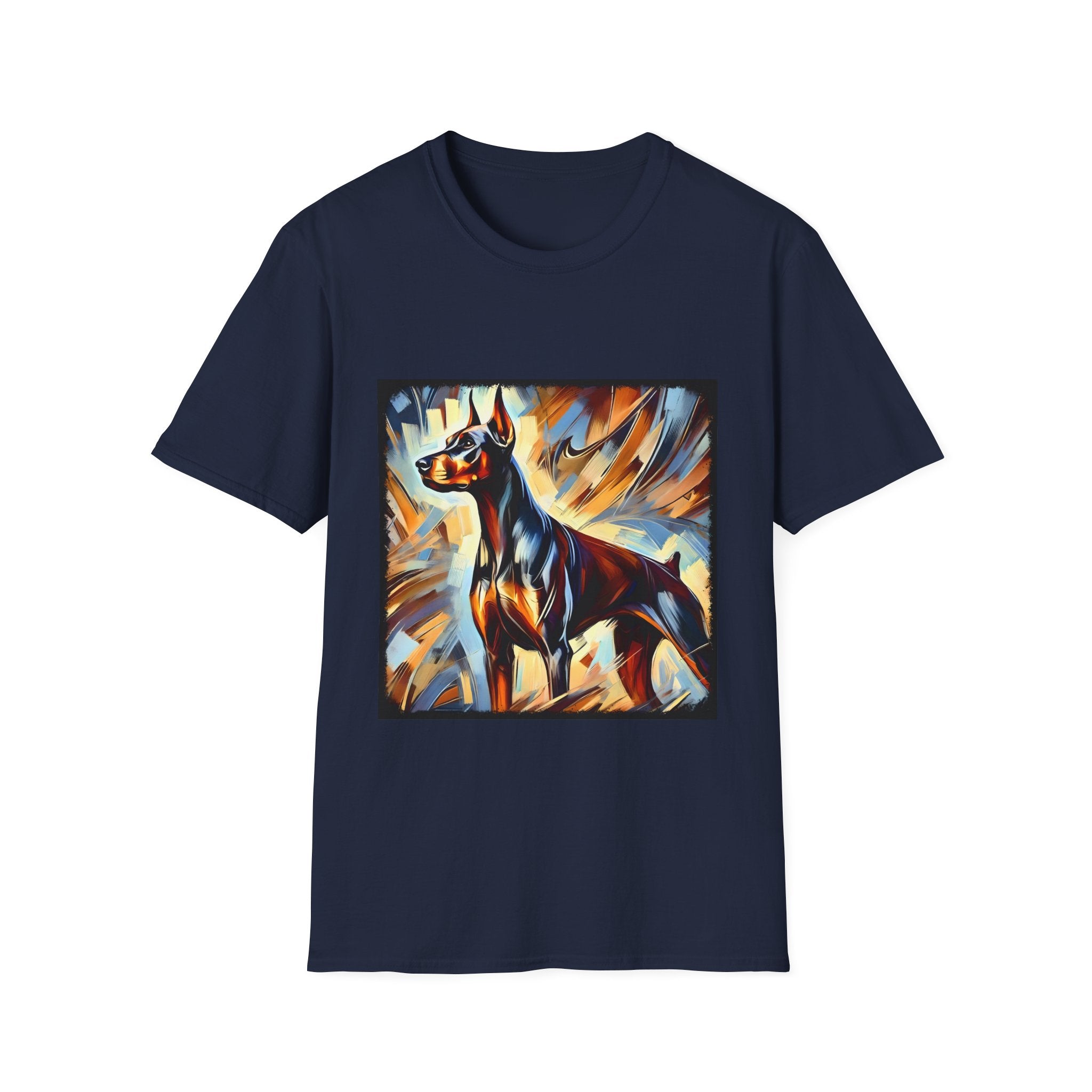 Doberman Pinscher Fire Classic | Unisex Dog T-Shirt