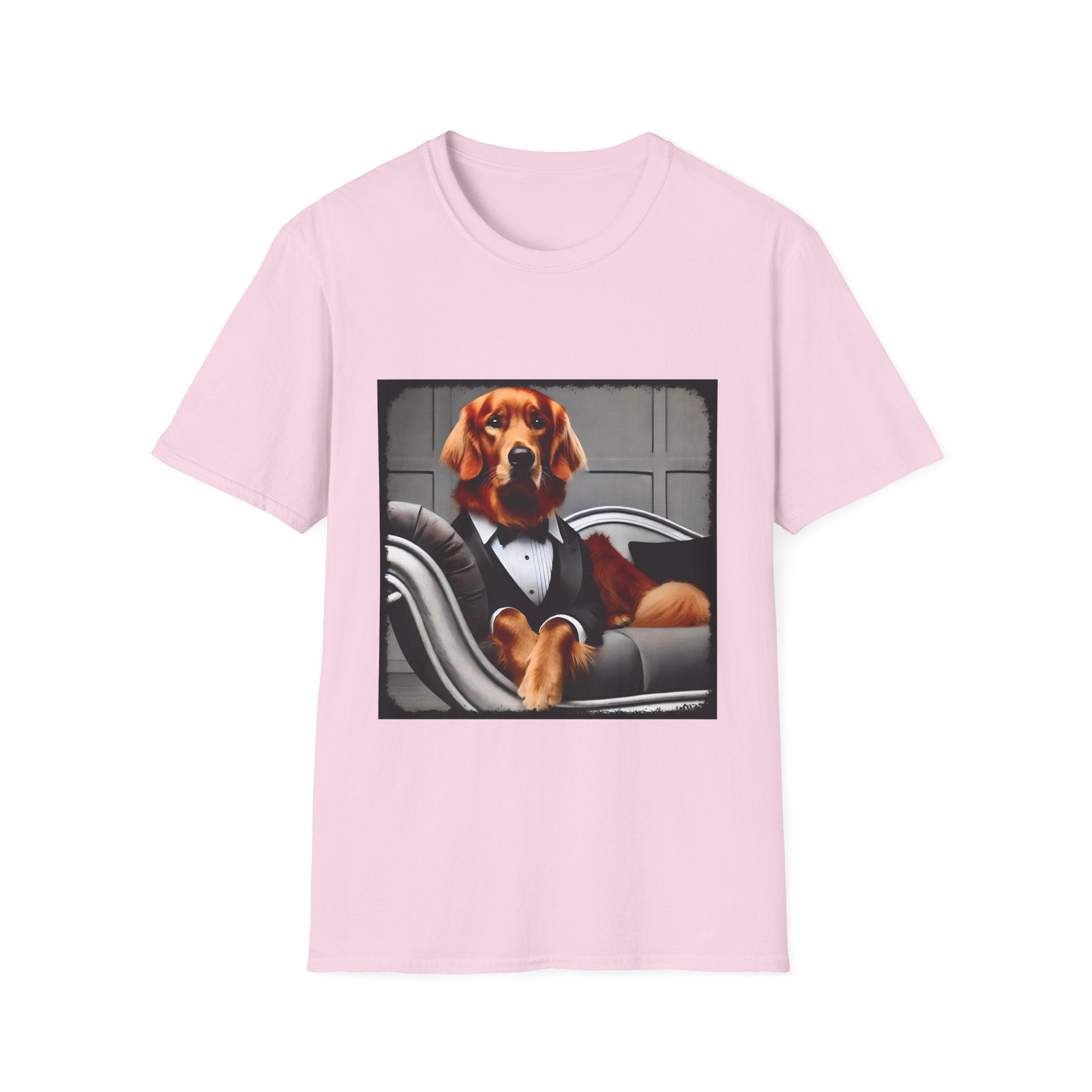 Golden Retriever Tuxedo Titan  | Unisex Dog T-Shirt