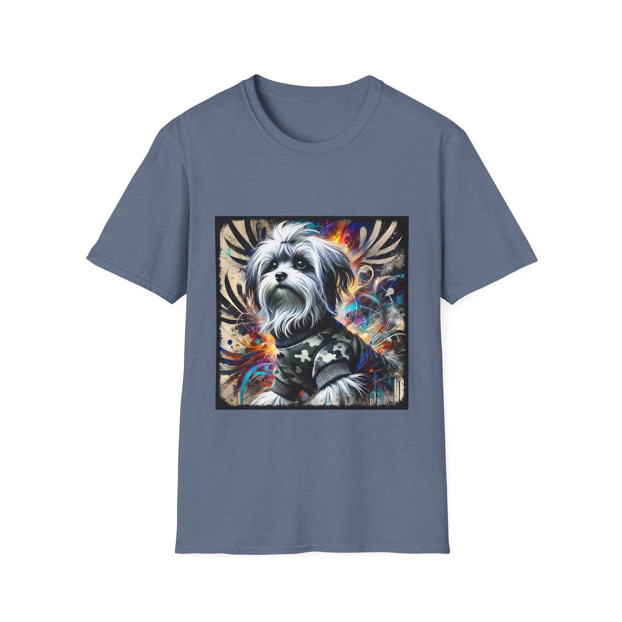 Maltese Bold Armor Classic | Unisex Dog T-Shirt