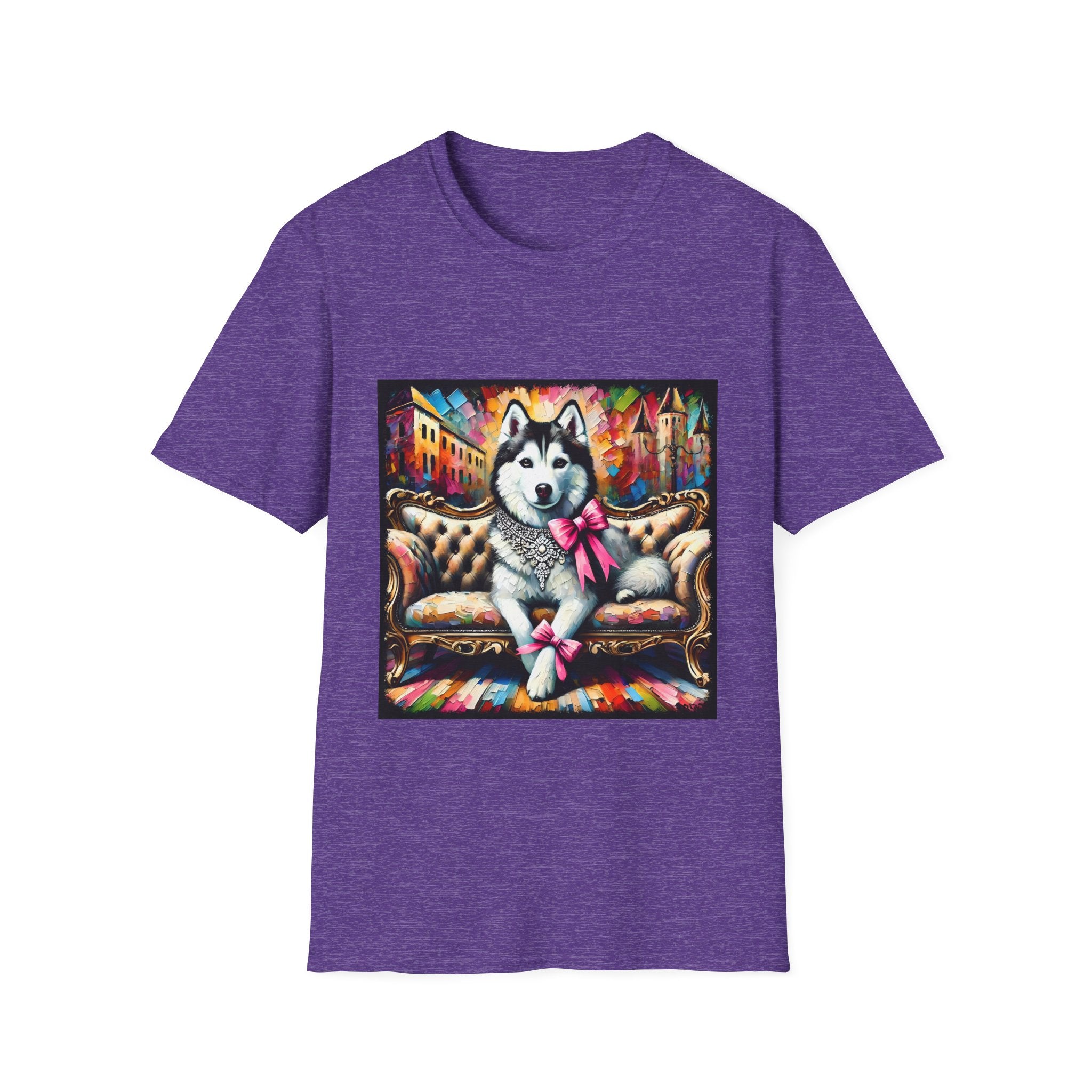 Siberian Husky Diamond Princess Classic | Unisex Dog T-Shirt