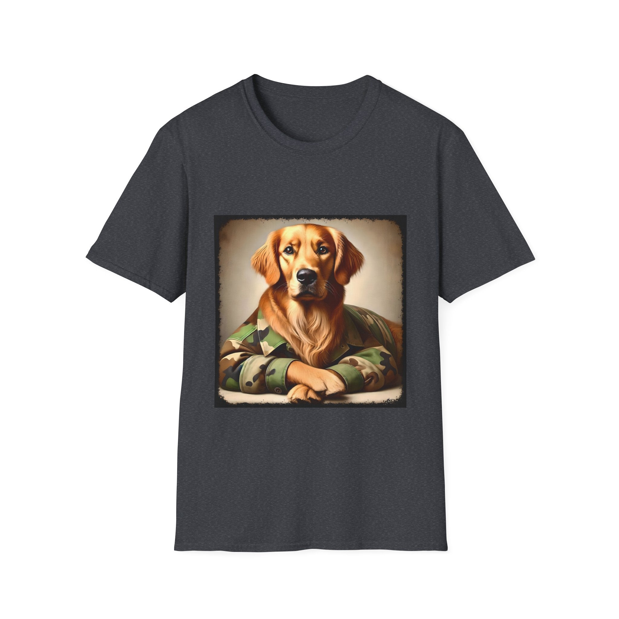 Golden Retriever Bark Battalion | Unisex Dog T-Shirt