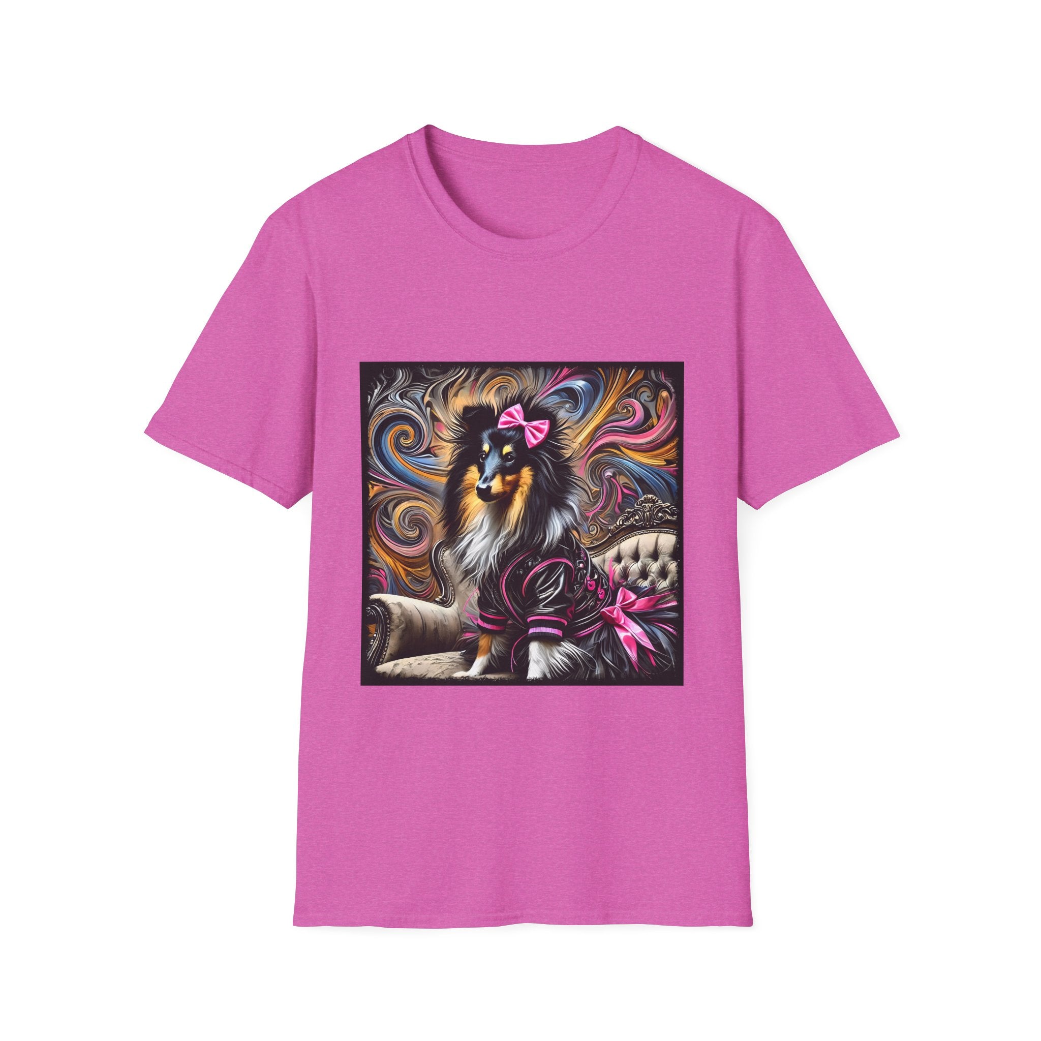 Collie Bold Rocker | Unisex Dog T-Shirt
