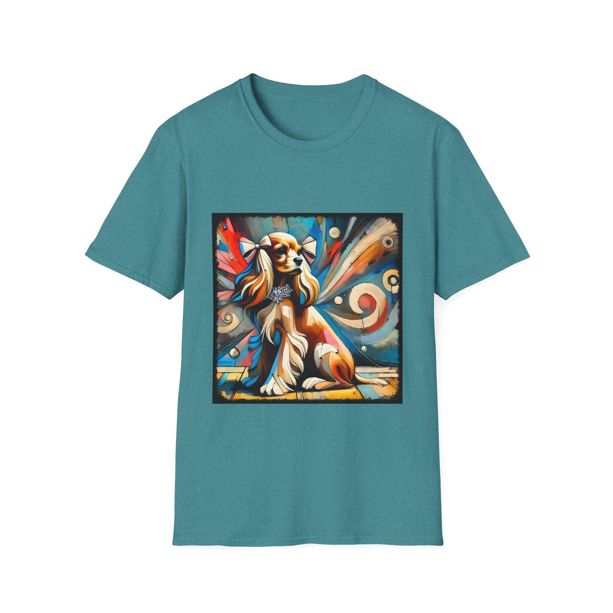 Cocker Spaniel Vivid Swirl | Unisex Dog T-Shirt