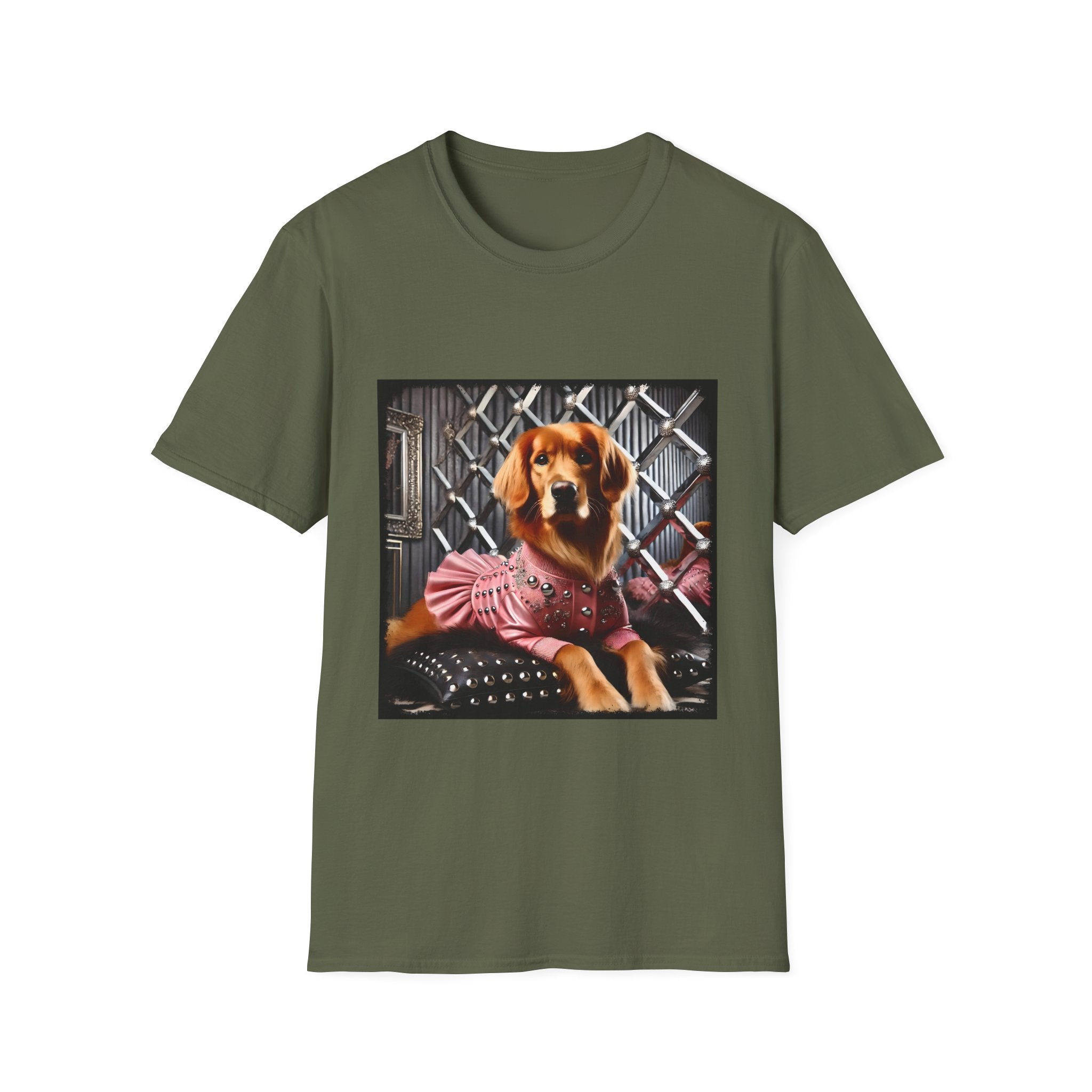 Golden Retriever Glam Icon | Unisex Dog T-Shirt