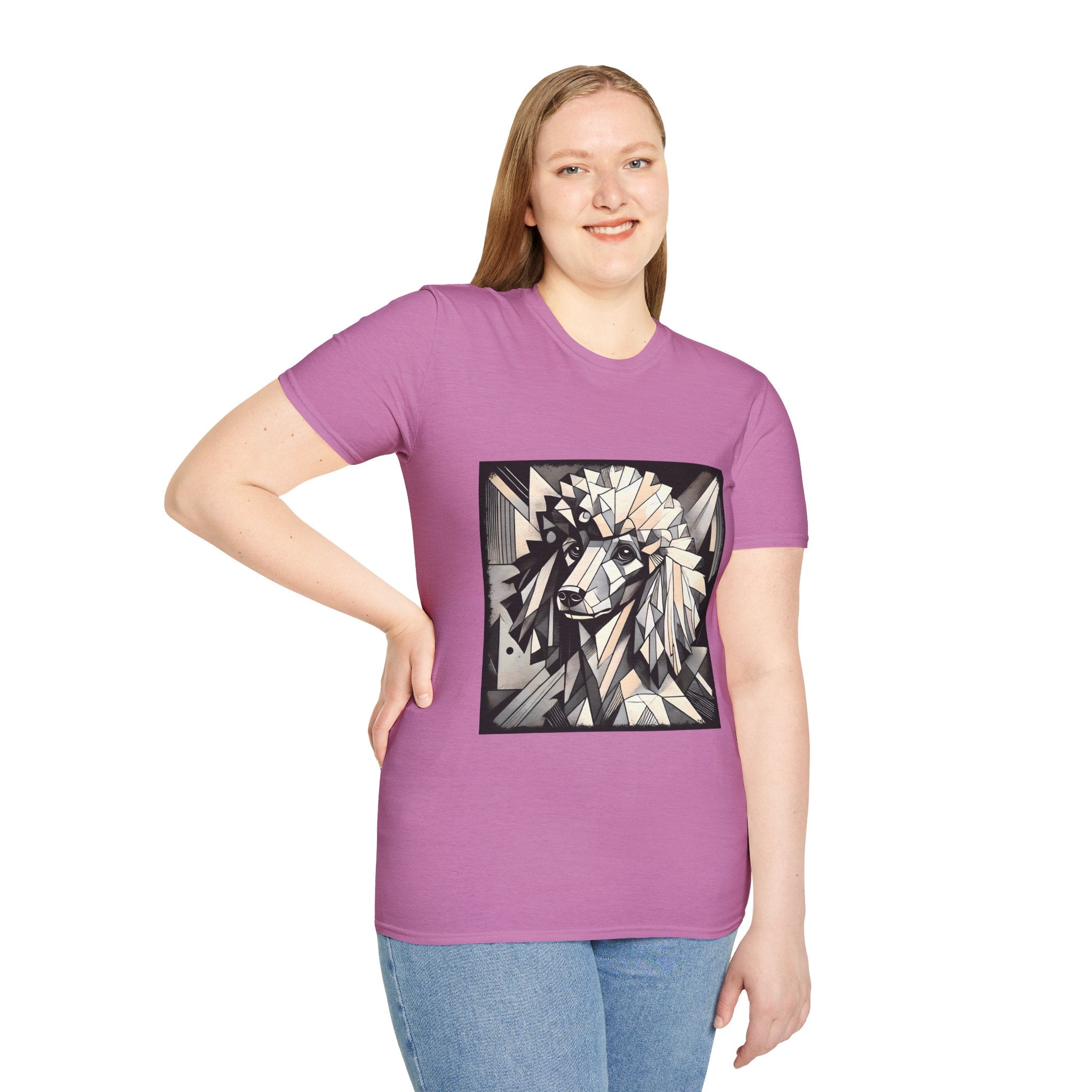Poodle Geometric | Unisex Dog T-Shirt