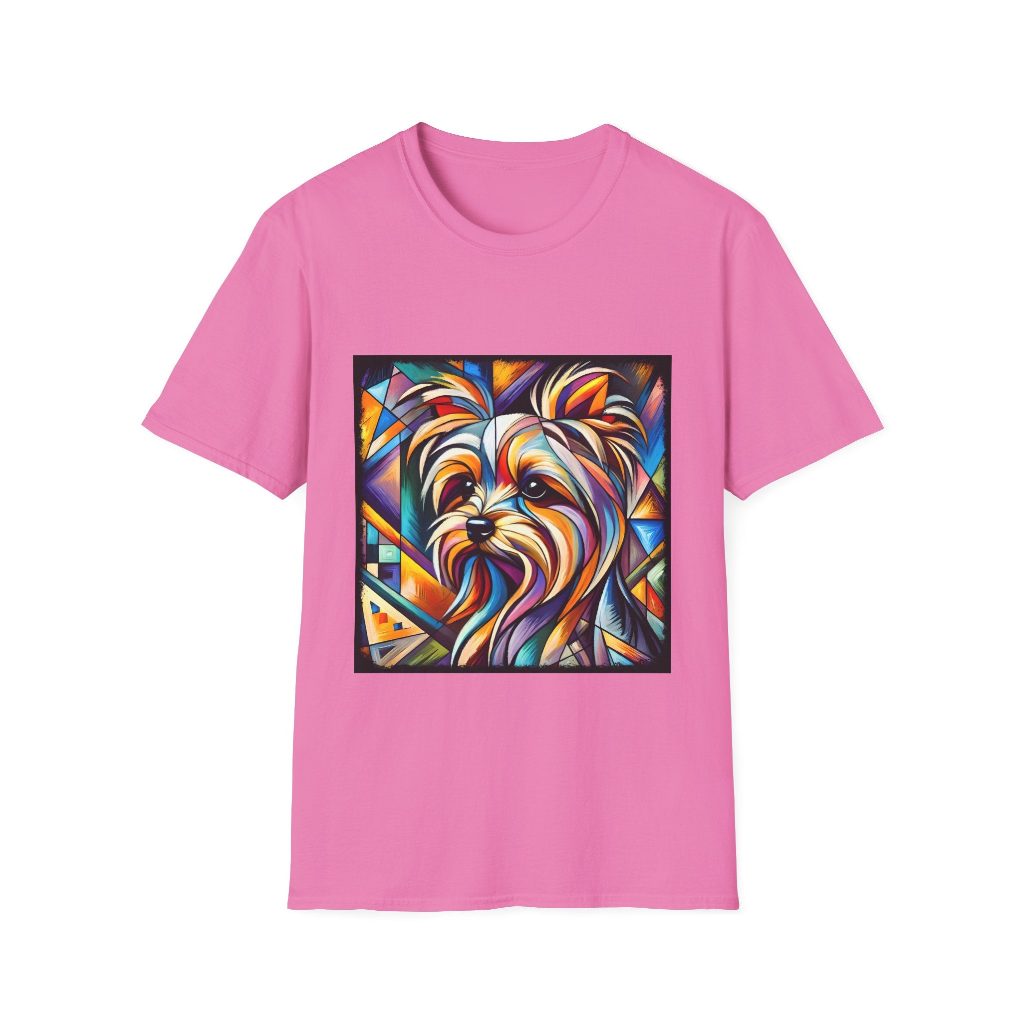 Yorkshire Terrier Bold Geometric | Unisex Dog T-Shirt