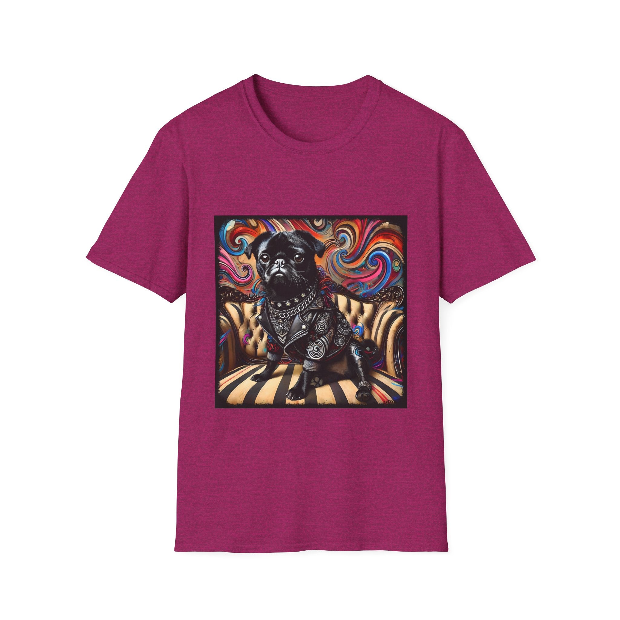 Pug Bold Rebel | Unisex Dog T-Shirt