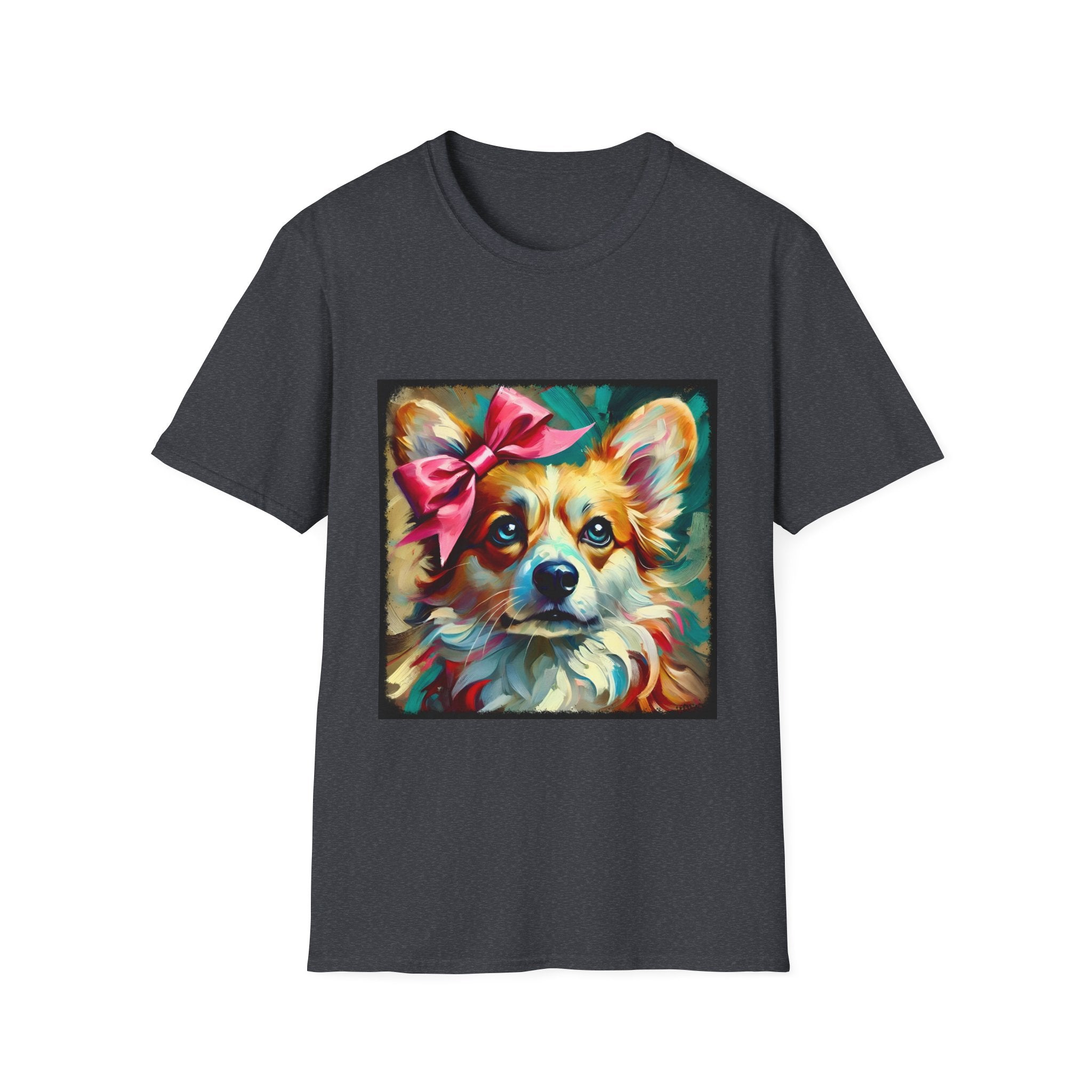 Pembroke Welsh Corgi Teal Classic | Unisex Dog T-Shirt