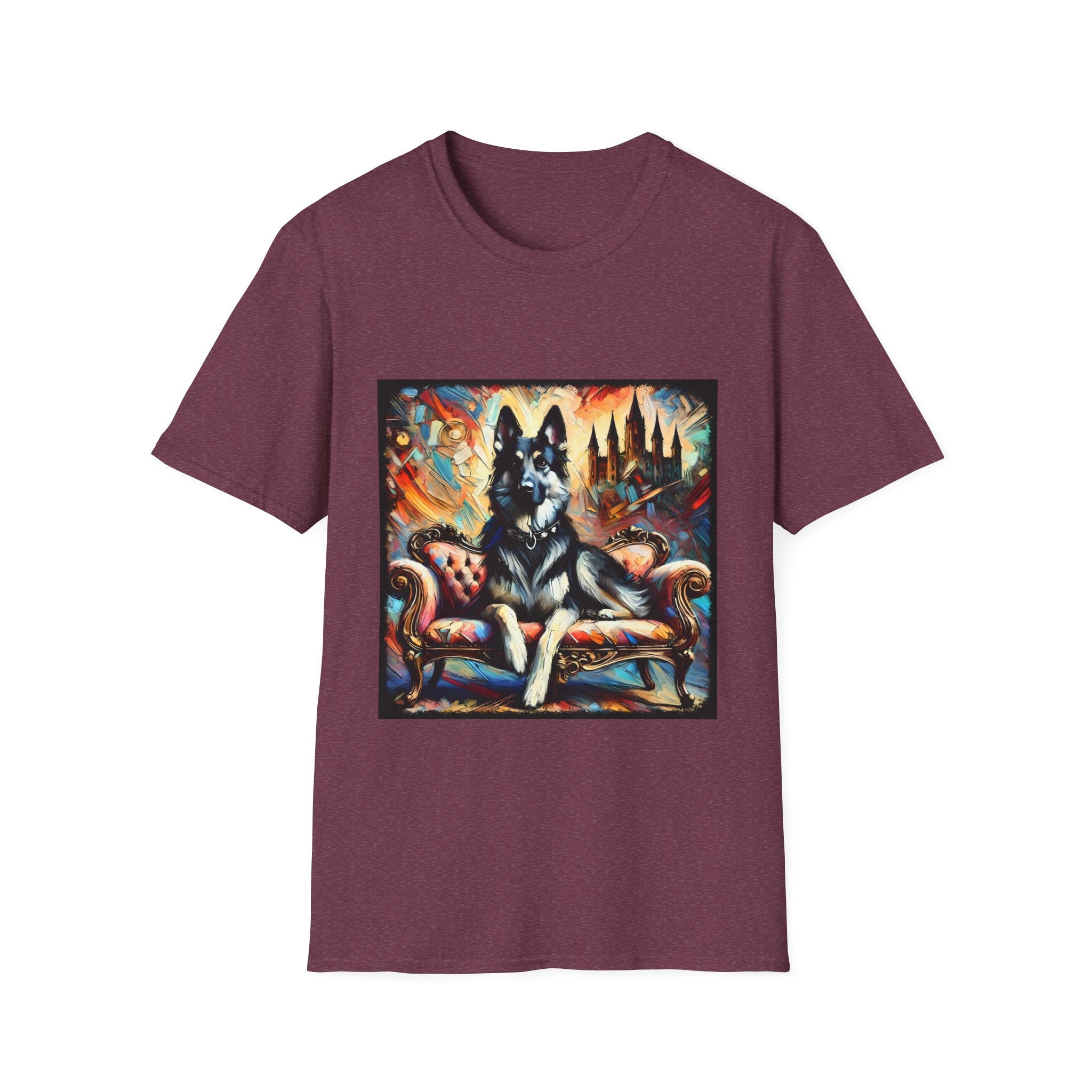 German Shepherd Vibrant Classic | Unisex Dog T-Shirt