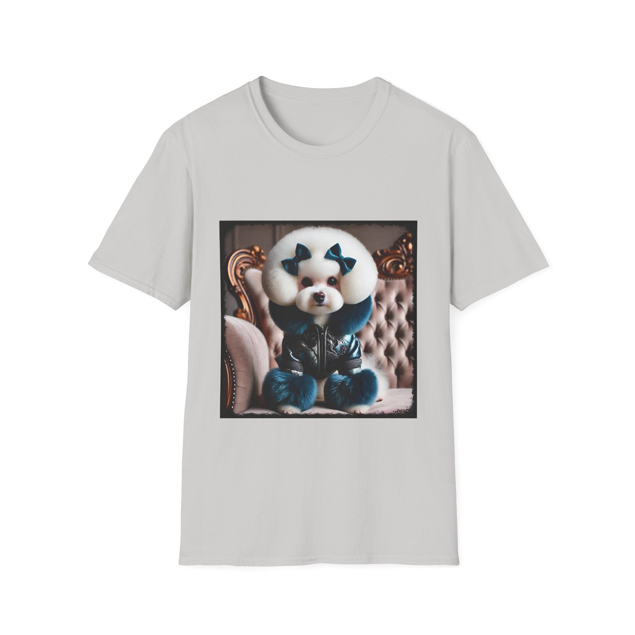 Bichon Frise Posh Pawfluencer | Unisex Dog T-Shirt