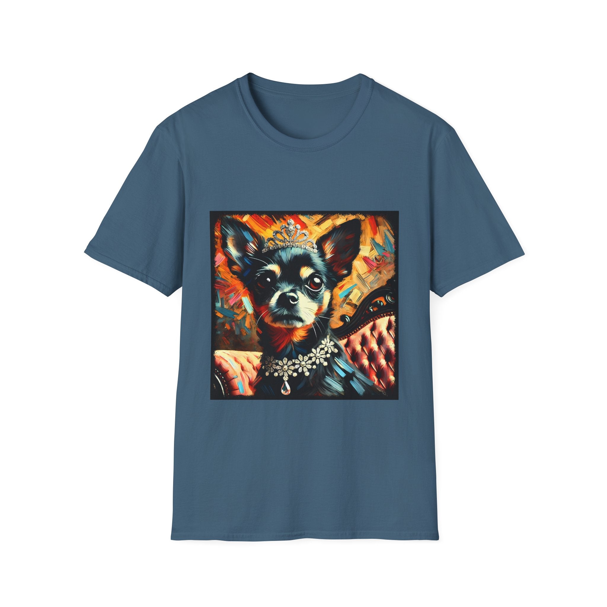 Chihuahua Poised Princess Classic | Unisex Dog T-Shirt