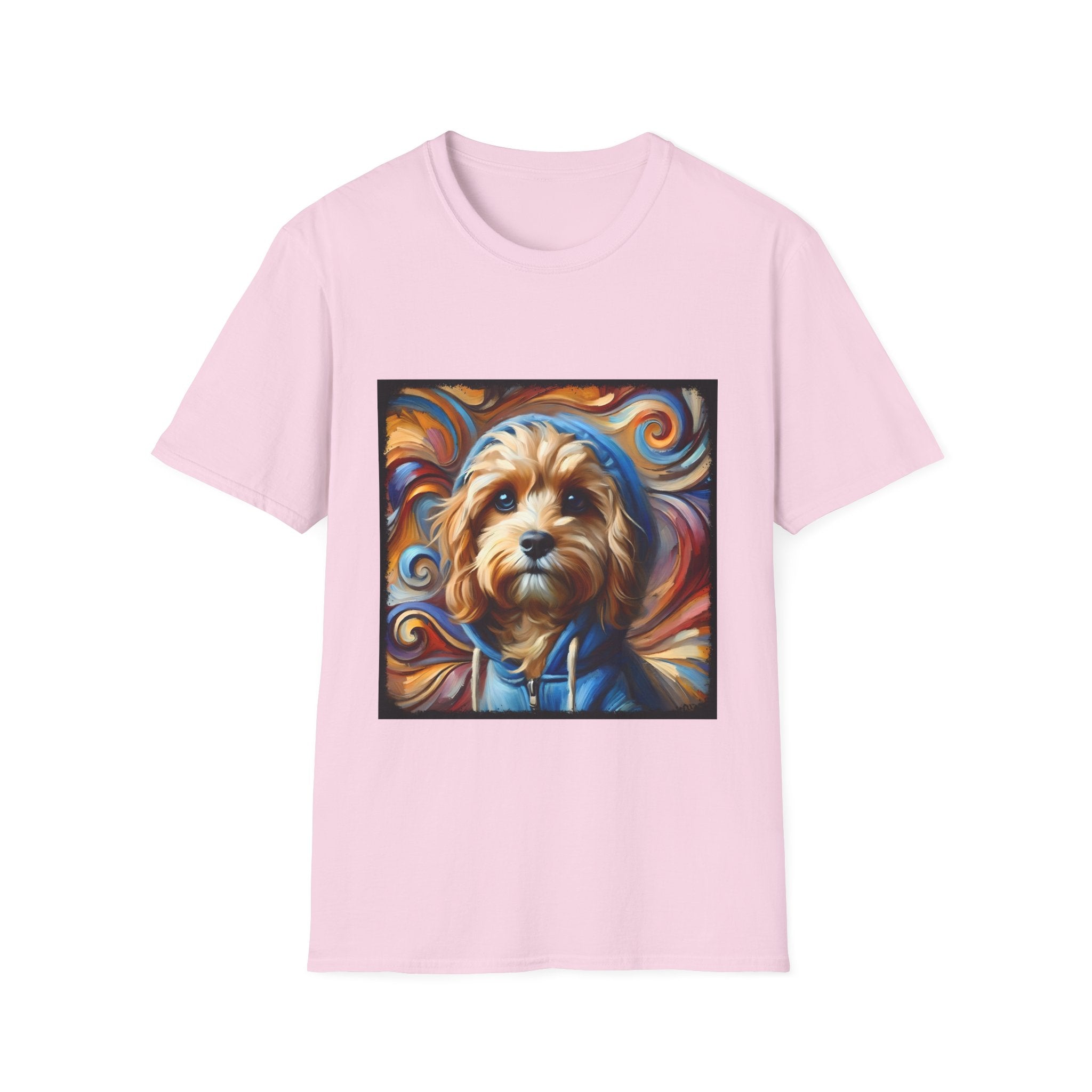 Cavapoo Blue Hoodie Swirl | Unisex Dog T-Shirt