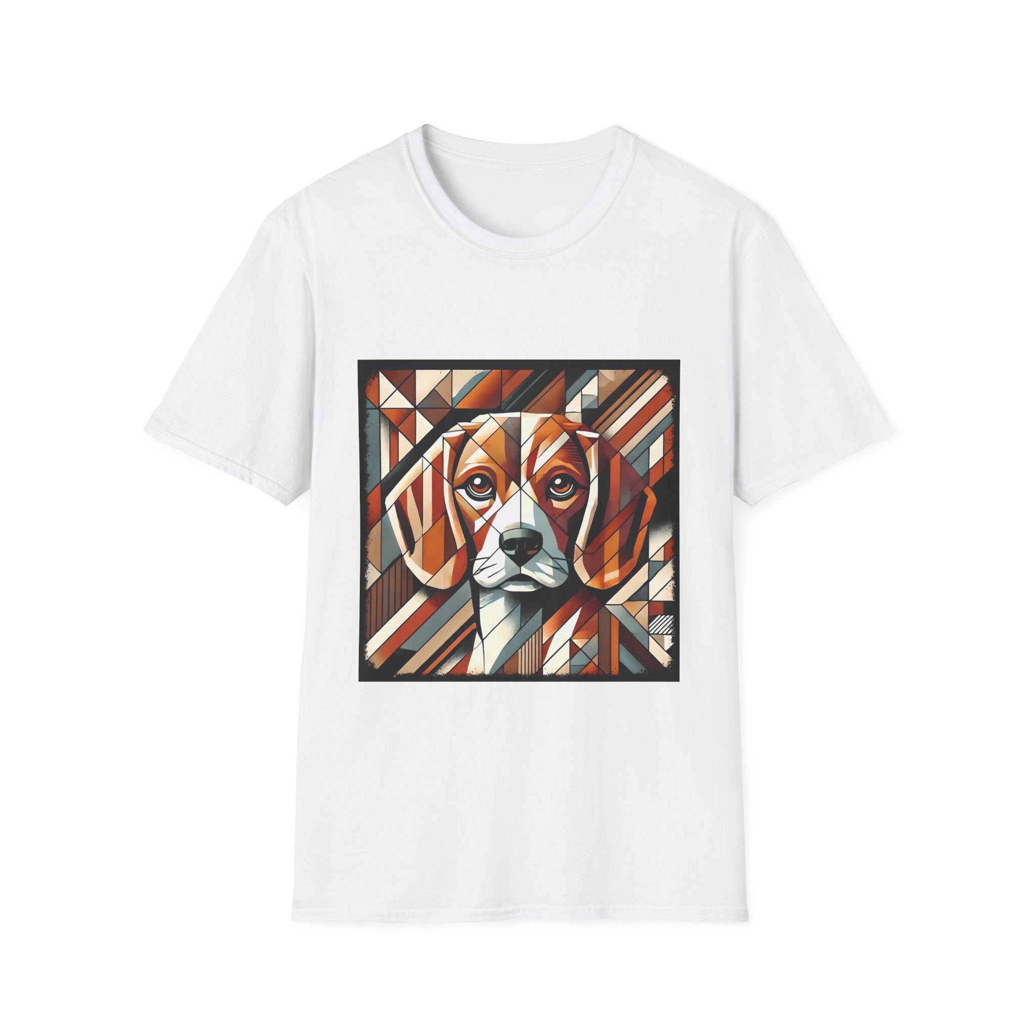 Beagle Warm Geometric | Unisex Dog T-Shirt