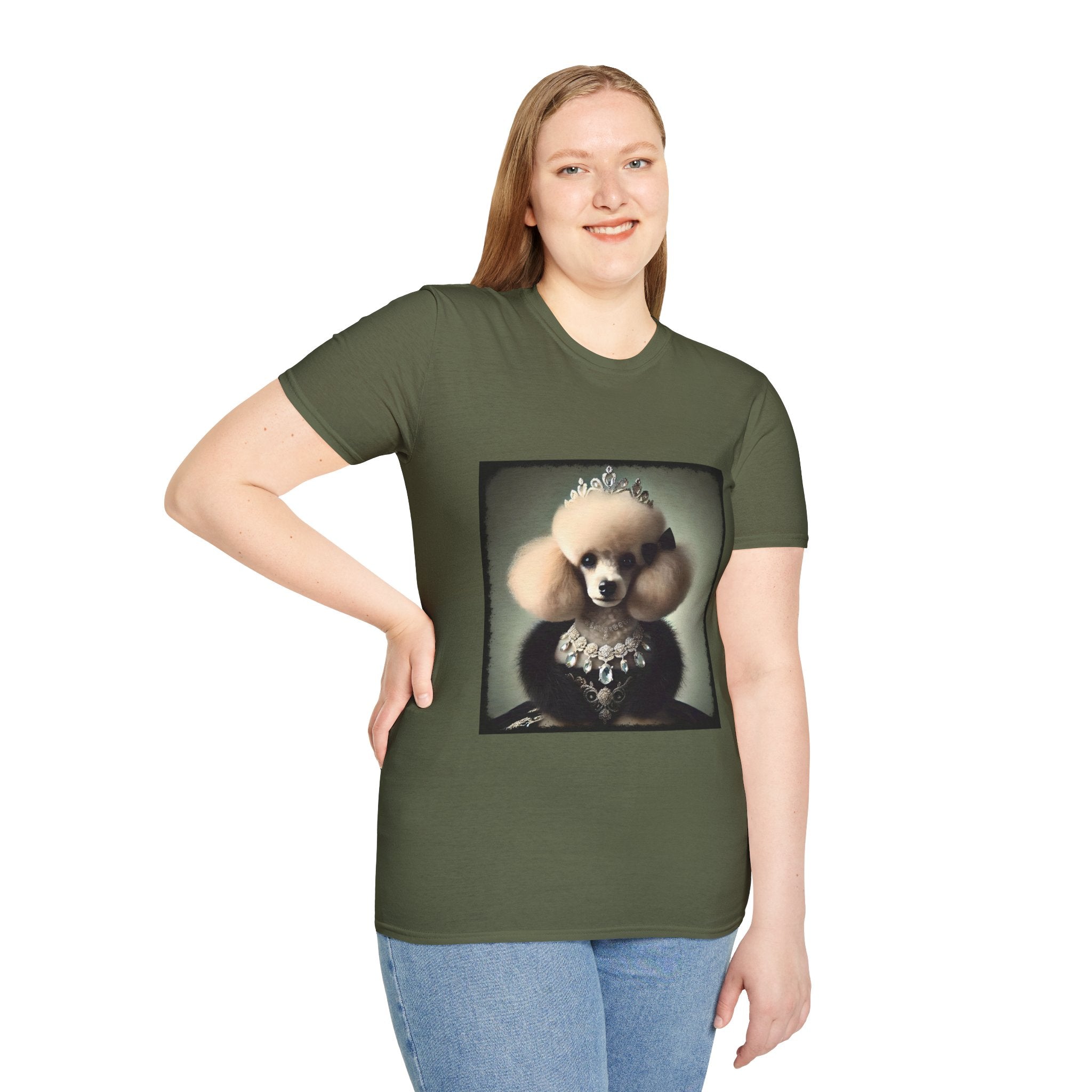 Poodle Crystal Queen | Unisex Dog T-Shirt