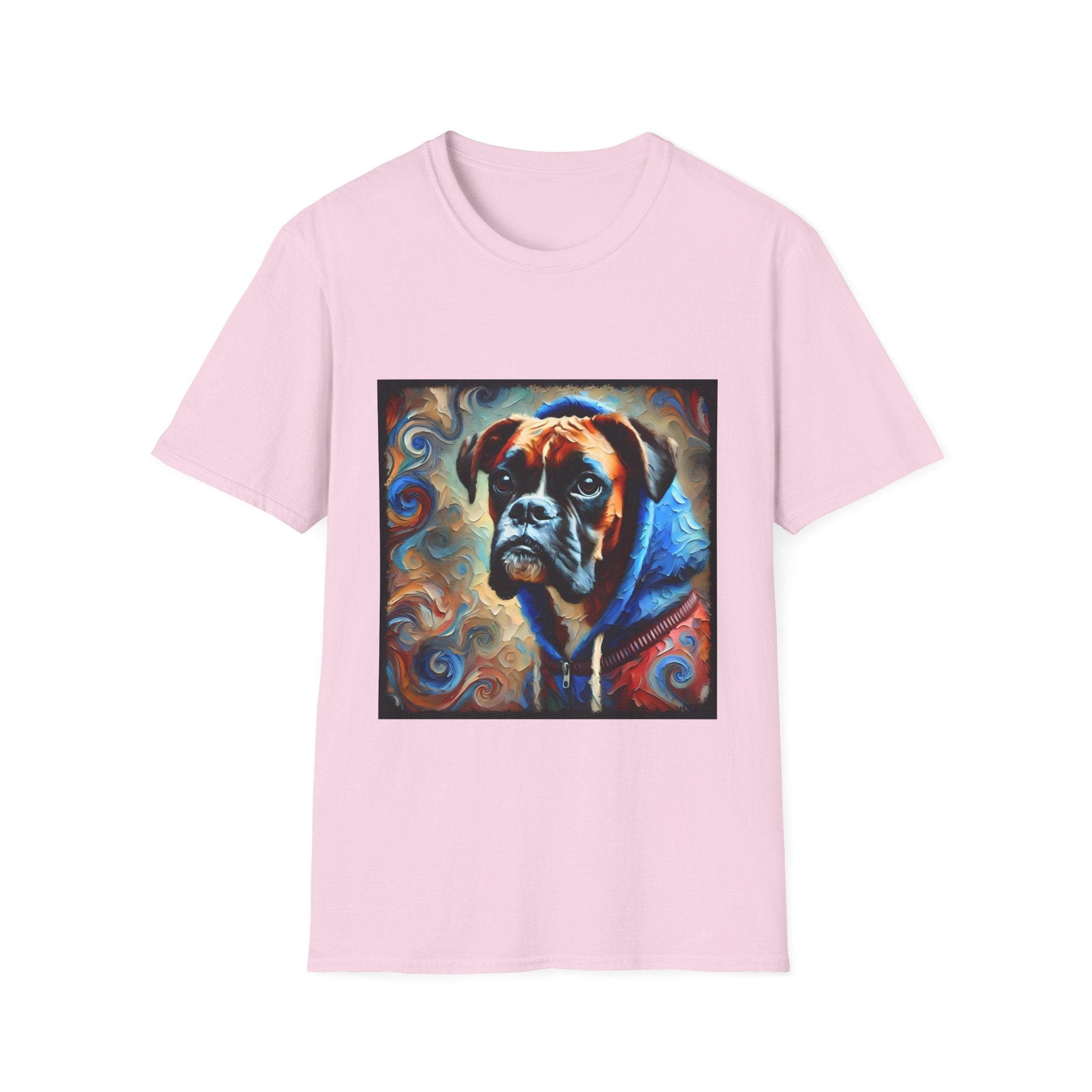 Boxer Hoodie Swirl II | Unisex Dog T-Shirt