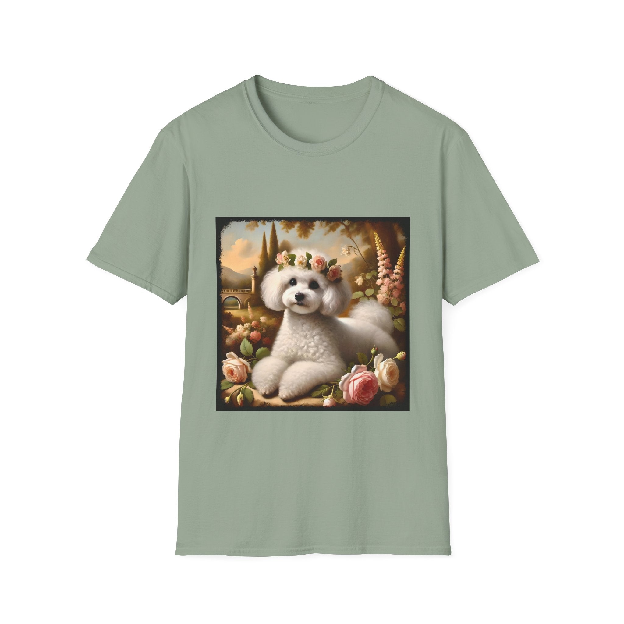 Poodle Botanical Beauty | Unisex Dog T-Shirt